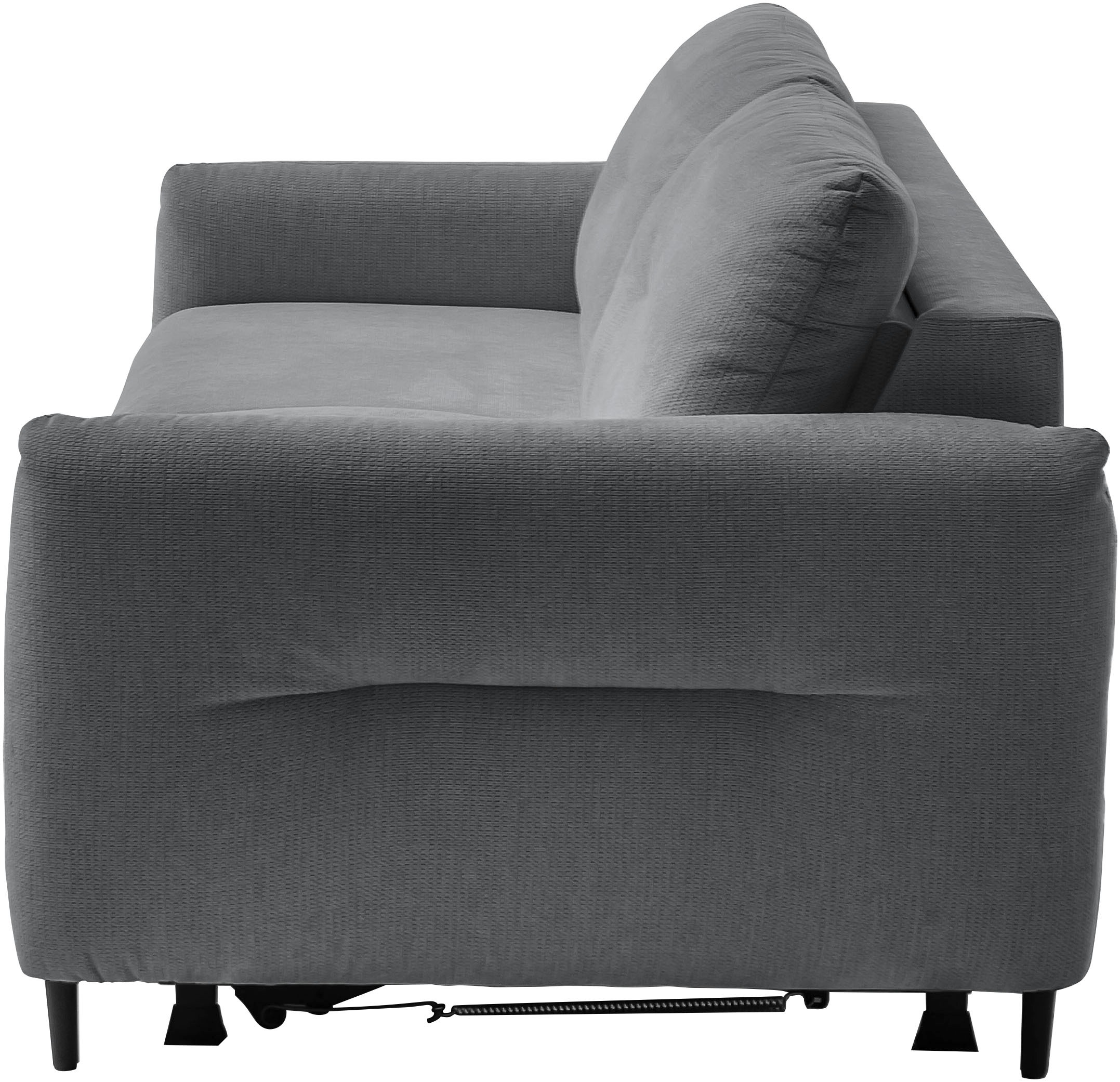 Home affaire 2-Sitzer »Clevina, Schlafsofa mit Kaltschaummatratze, Breite 176 cm« Sofa & Bett in einem – kinderleicht ausklappbar & freistellbar im Raum