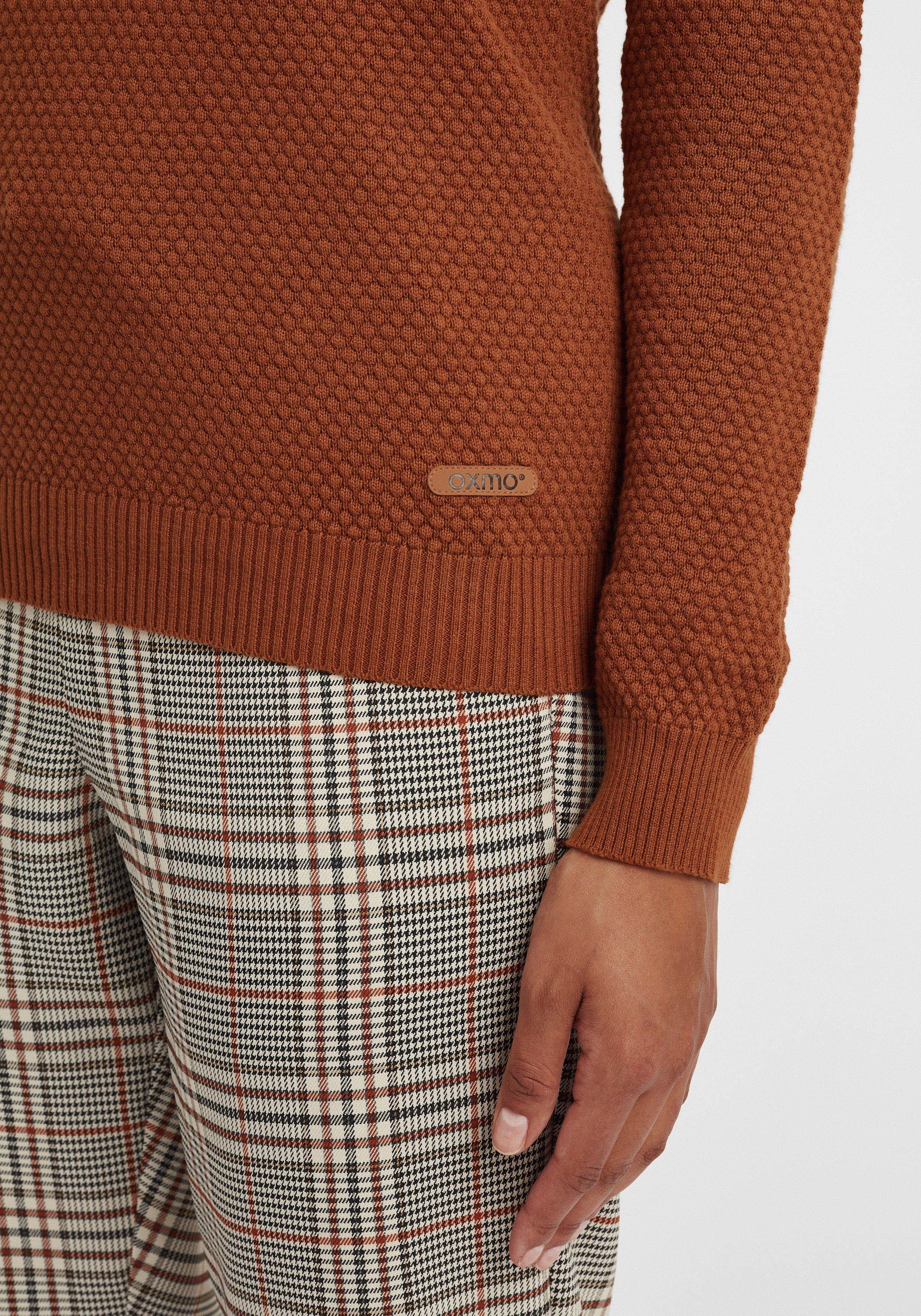 OXMO Strickfleece-Pullover »Strickpullover OXSarah«