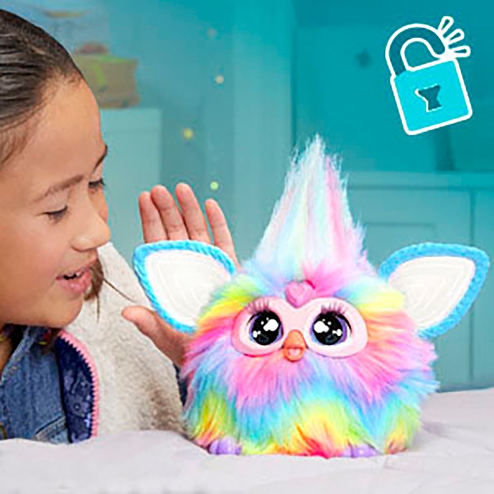 Hasbro Plüschfigur »Furby, Farbmix«, mit Sound