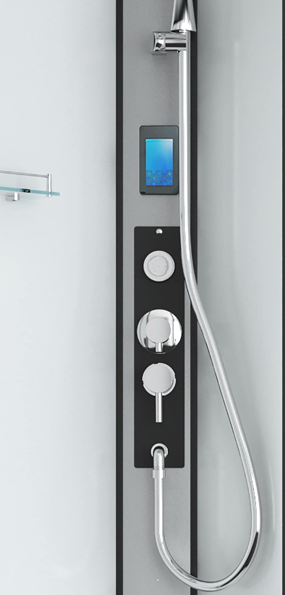 Sanotechnik Komplettdusche »AUSTIN«, LxBxH: 90x90x215cm