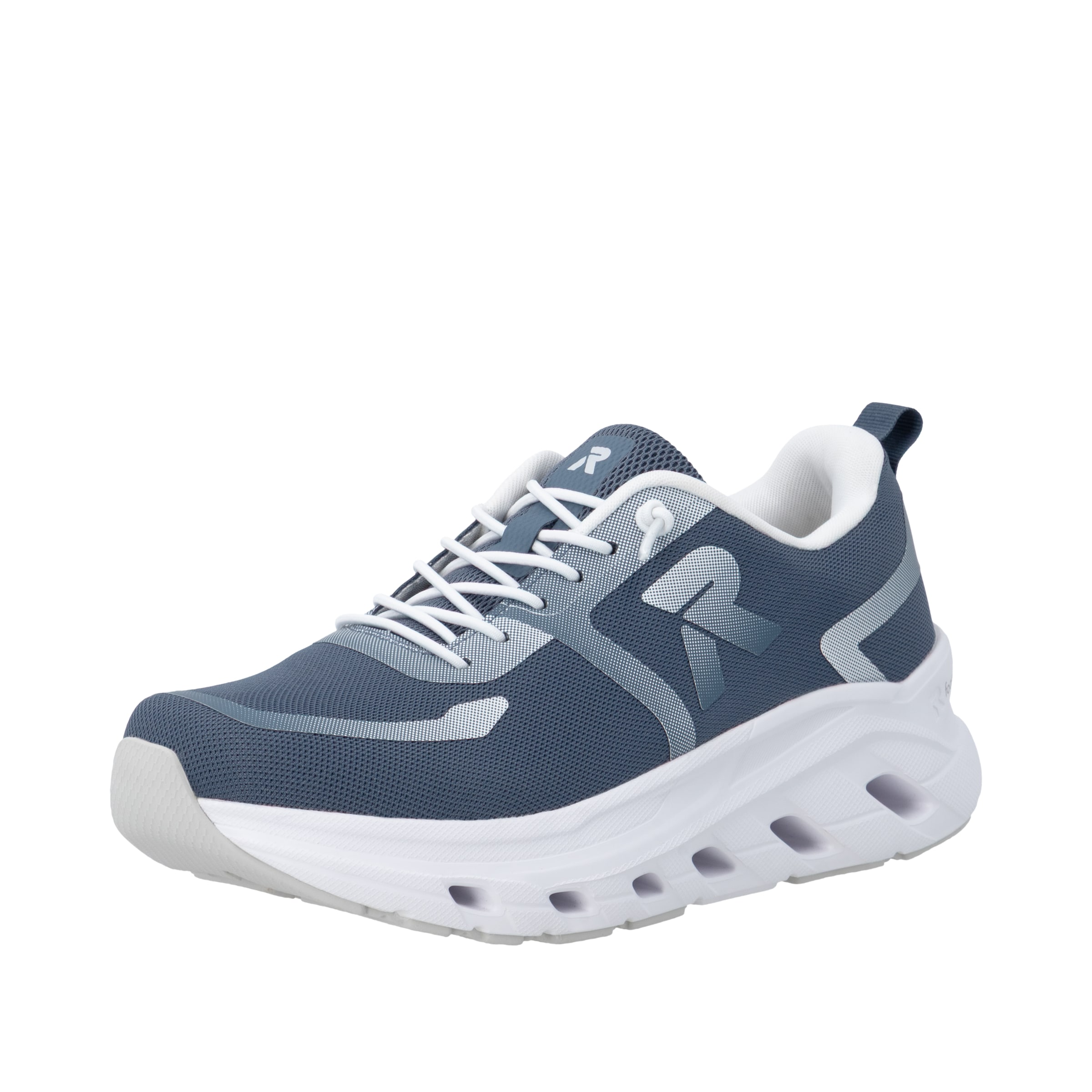 RIEKER Sport Slip-On Sneaker  Schlupfschuh, Freizeitsneaker, Halbschuh mit softem Schaftrand