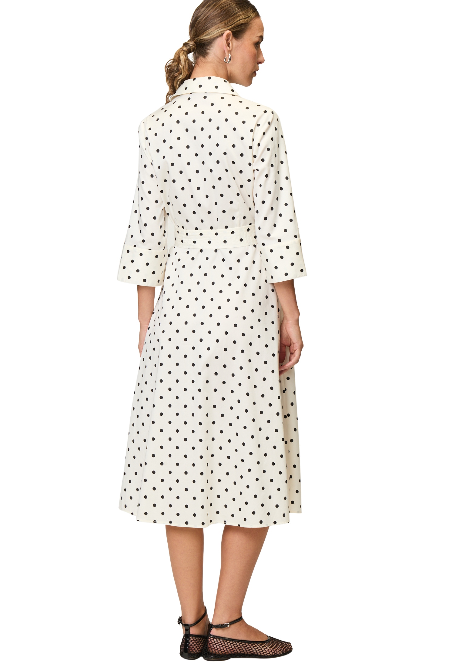 Zero Midikleid »Midikleid mit Punkten«