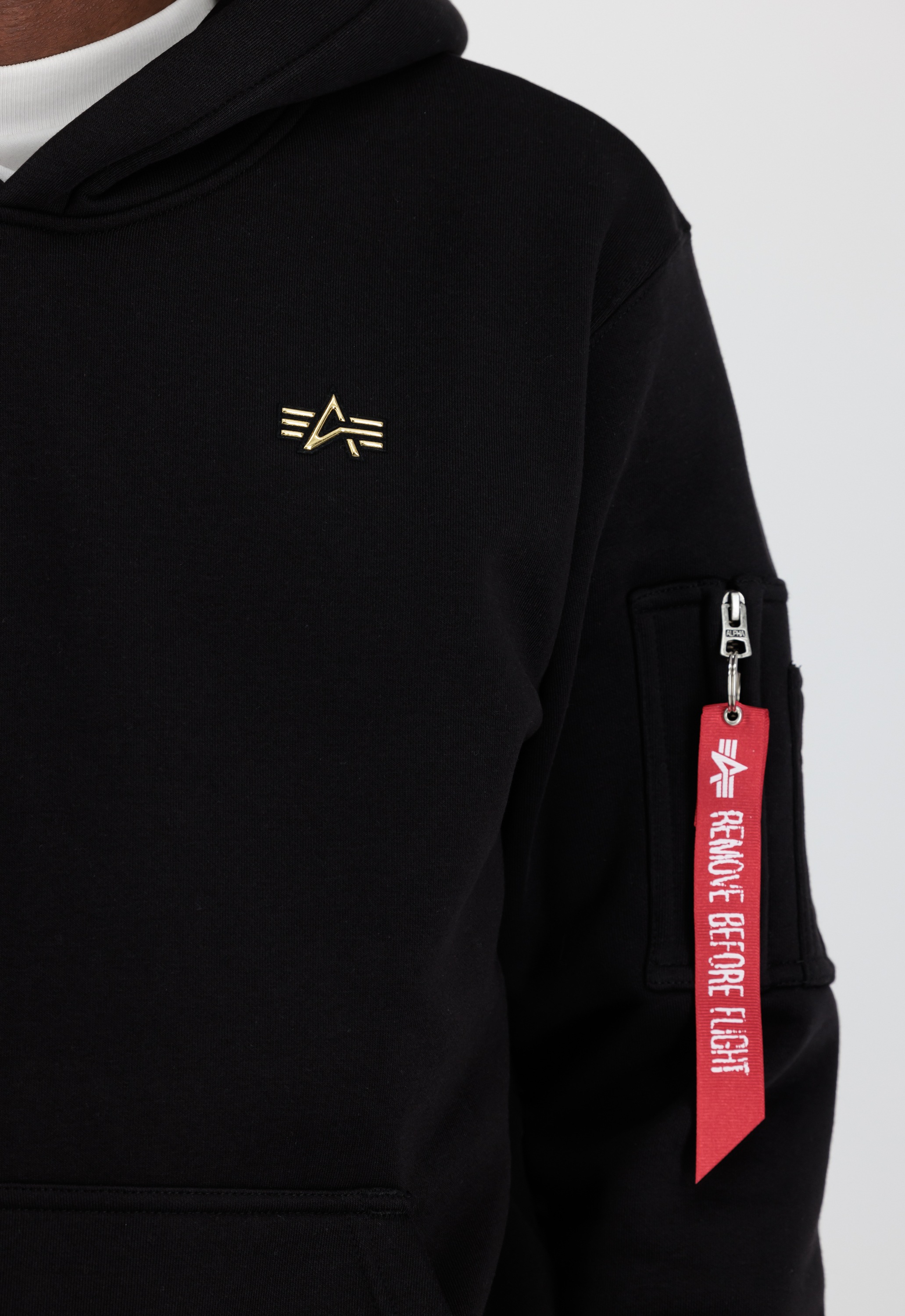Alpha Industries Hoodie »Alpha Industries Men - Hoodies 3D Small Logo Hoodie«
