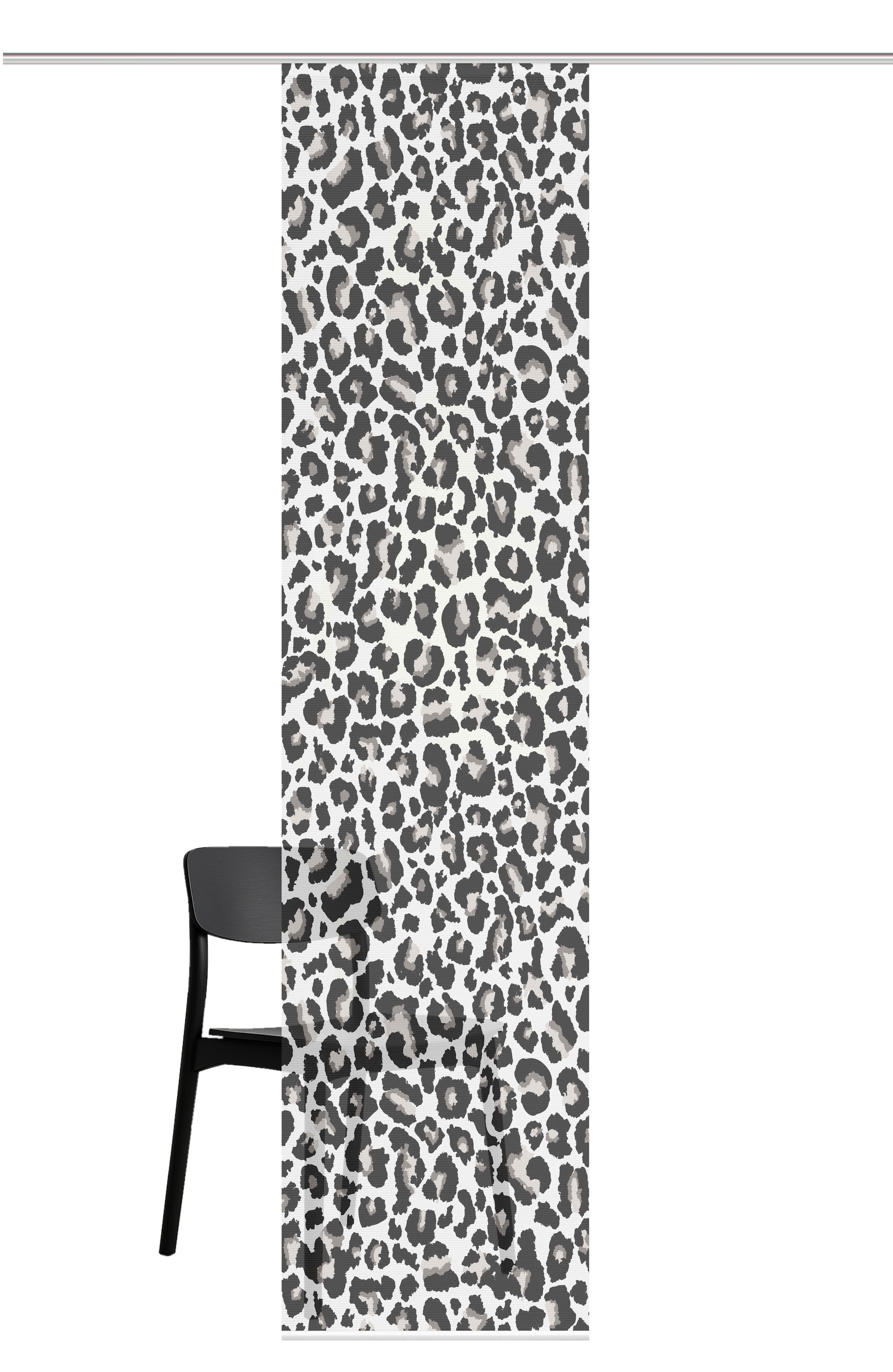 Vision S Schiebegardine »LEOPARD« Paneelwagen 1 Stk. tlg. digital bedruckt