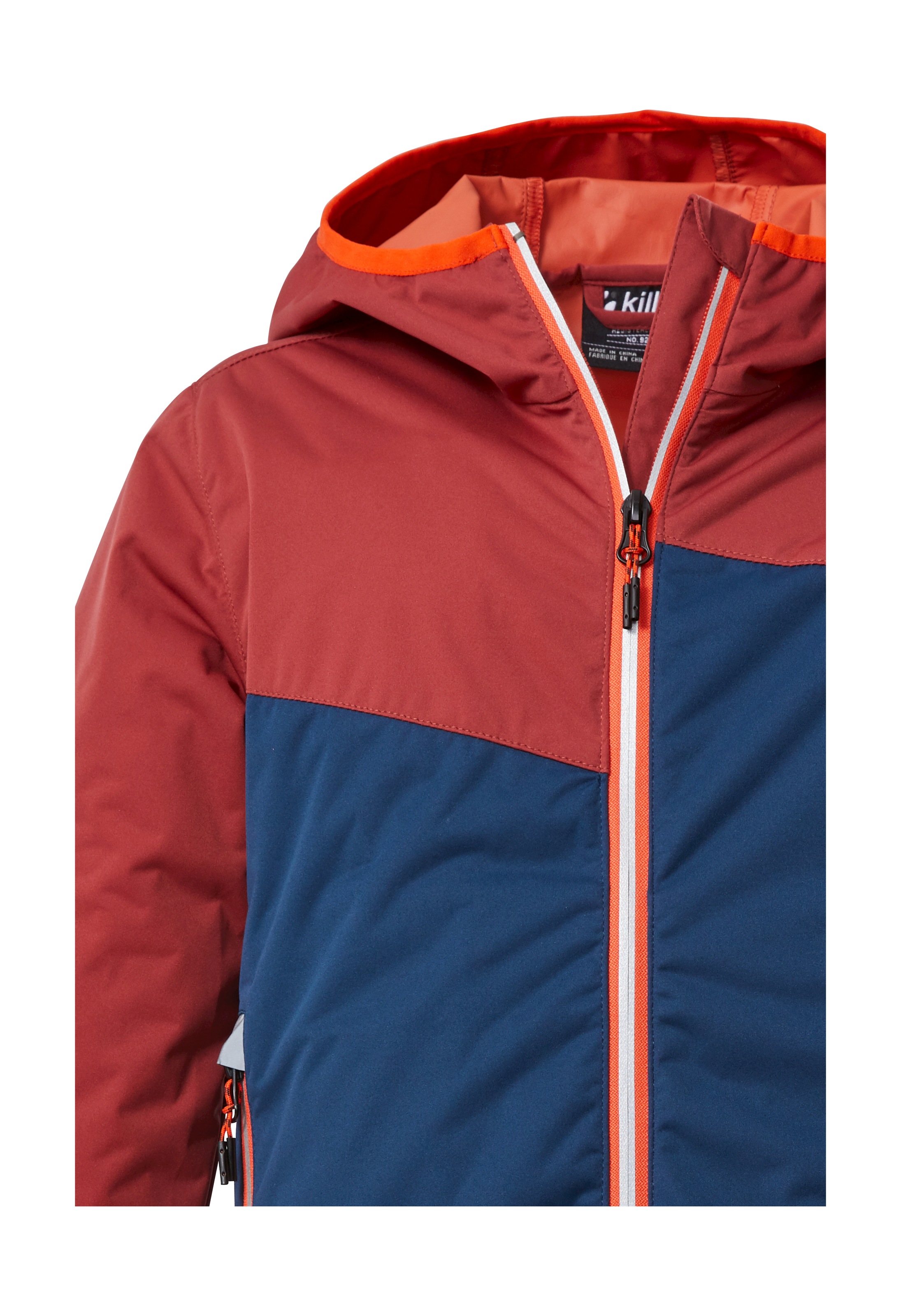 Killtec Outdoorjacke »KOS 223 BYS JCKT«, Wind- und wasserdichte Kinderjacke, verpackbar, reflektierend