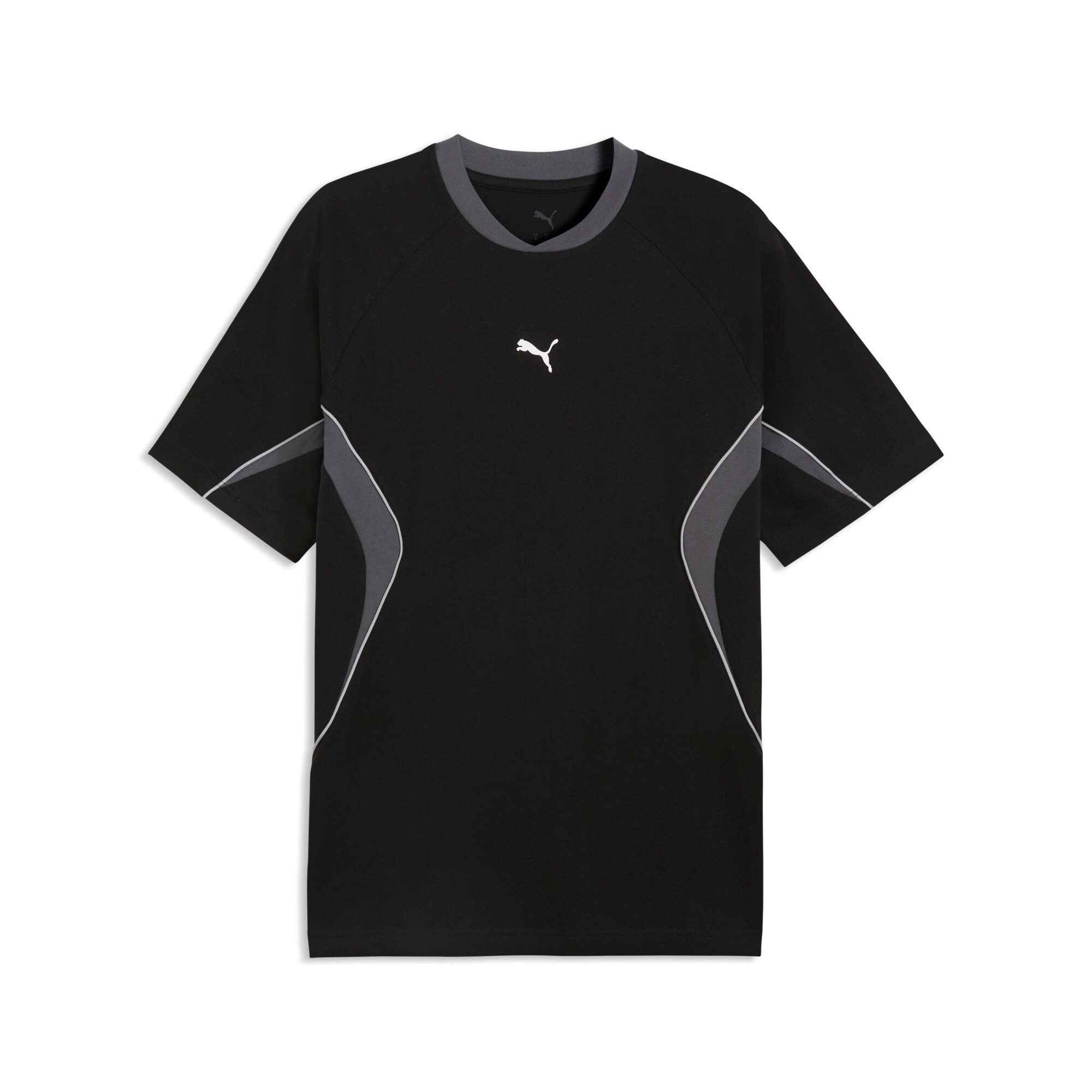 PUMA T-Shirt »SPORT RELAXED BLOCKING TEE« mit Rundhalsausschnitt, Kurzarmdesign, unifarben, aus Baumwolle
