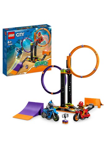 LEGO® Konstruktionsspielsteine »Kreisende Reifen-Challenge (60360), LEGO® City... kaufen