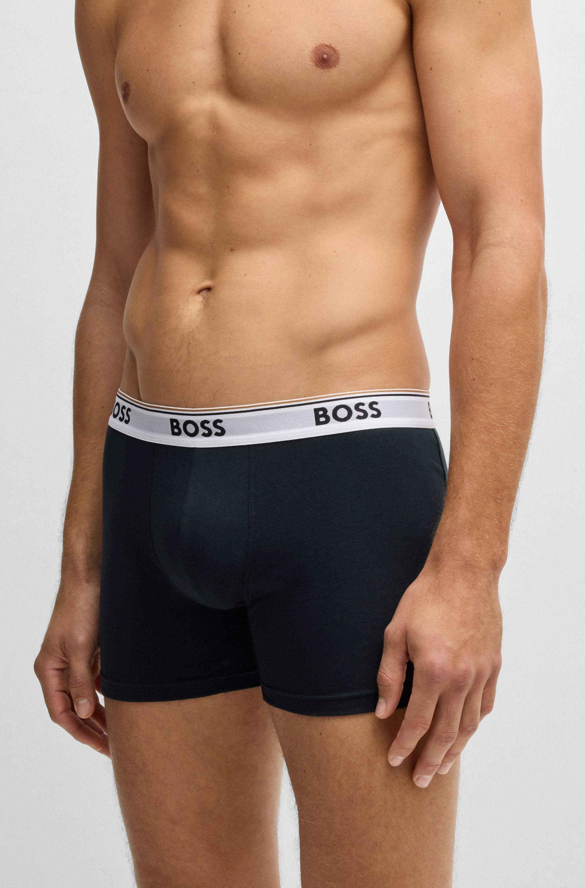 BOSS Boxershorts »BoxerBr 3P Power«, (3 St.)