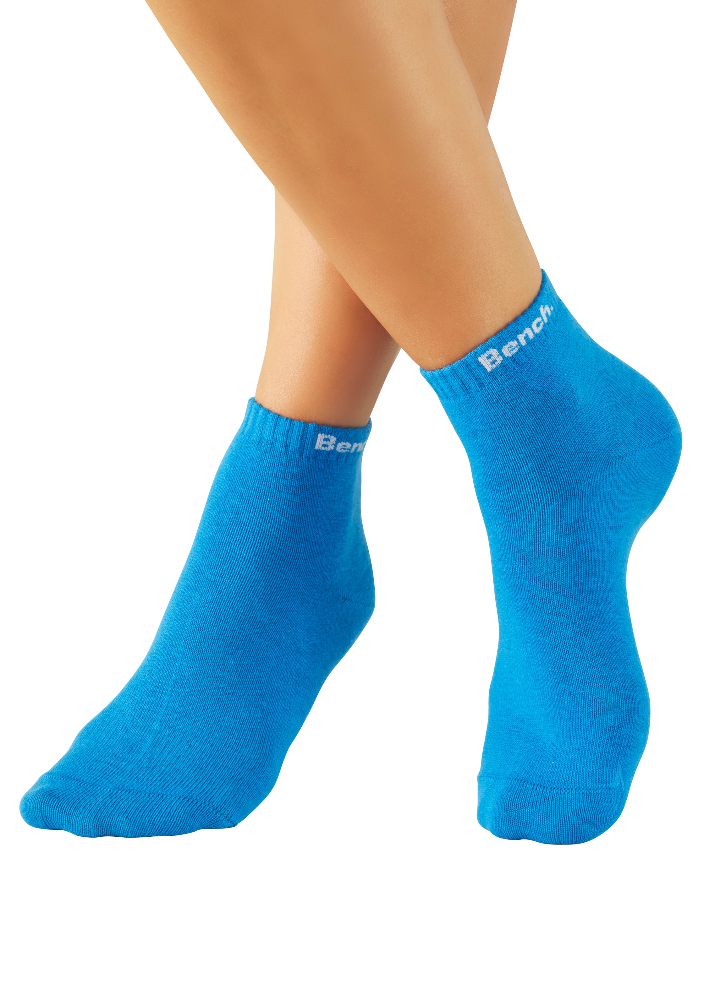 Bench. Sneakersocken Packung, 6 Paar tlg. Sneakersocken mit klassischem Logoschriftzug