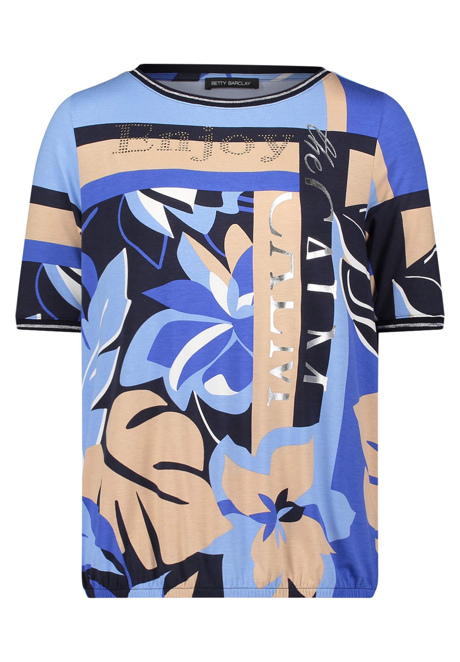 Betty Barclay Rundhalsshirt »Casual-Shirt mit Tunnelzug«