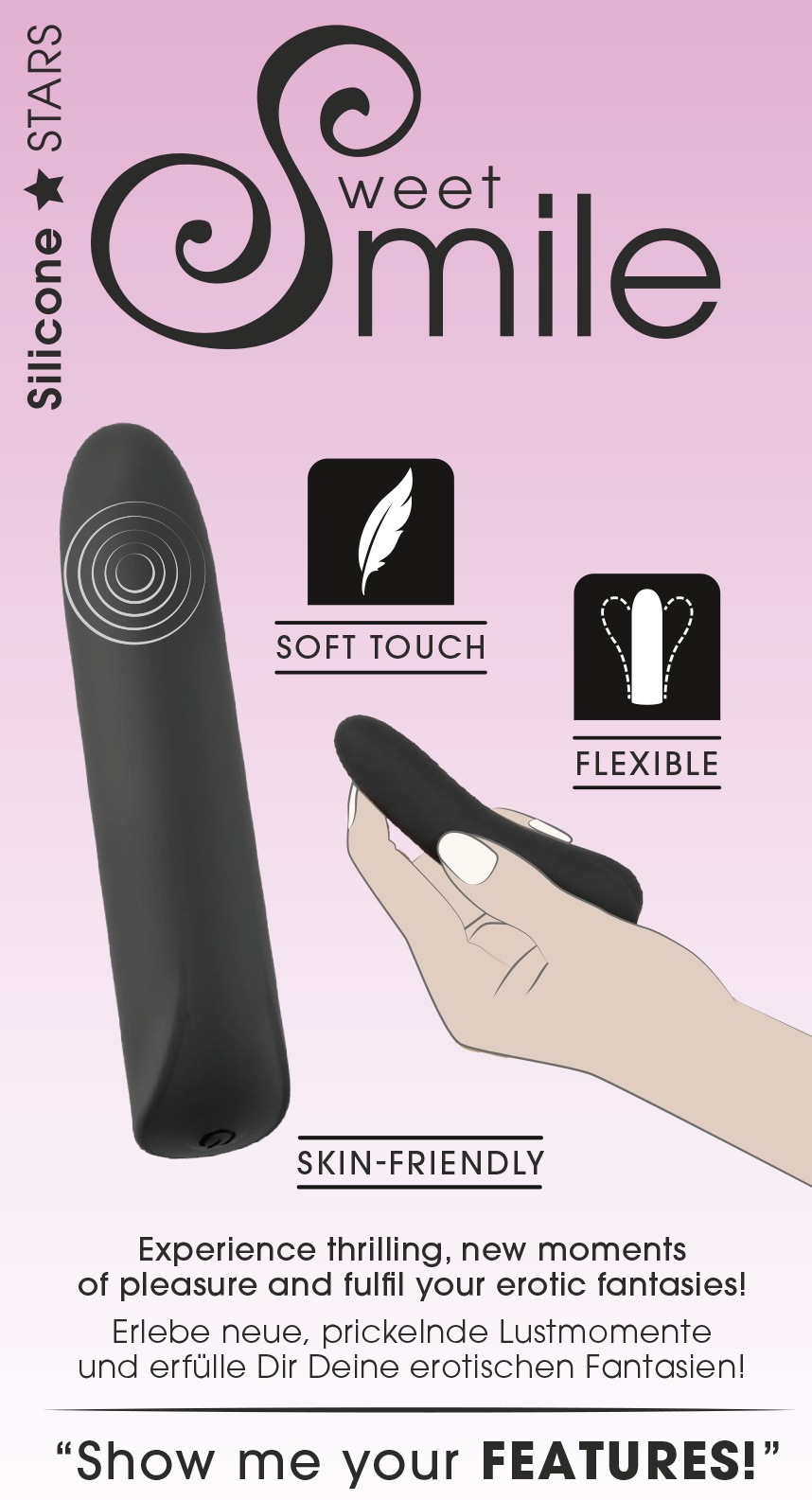 Sweet Smile Vibrator »Minivibrator Mini Vibrator«