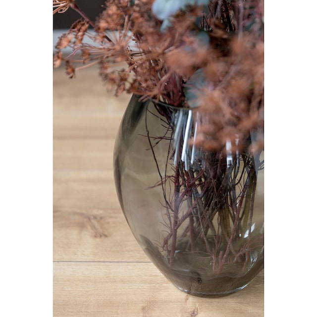 Fink Tischvase »LILIAN«, (1 St.), aus Glas, mundgeblasen, mit  blütenähnlicher Kannelierung kaufen online bei OTTO