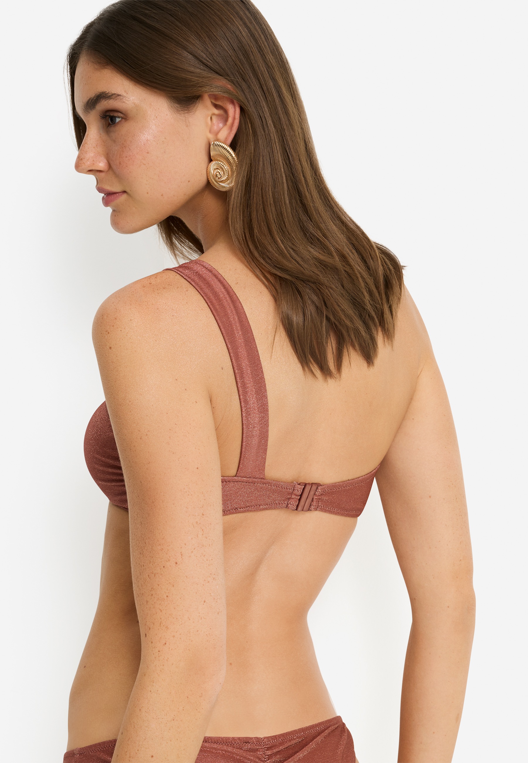 LSCN by LASCANA Bandeau-Bikini-Top »Gladys« in trendiger Glitzeroptik