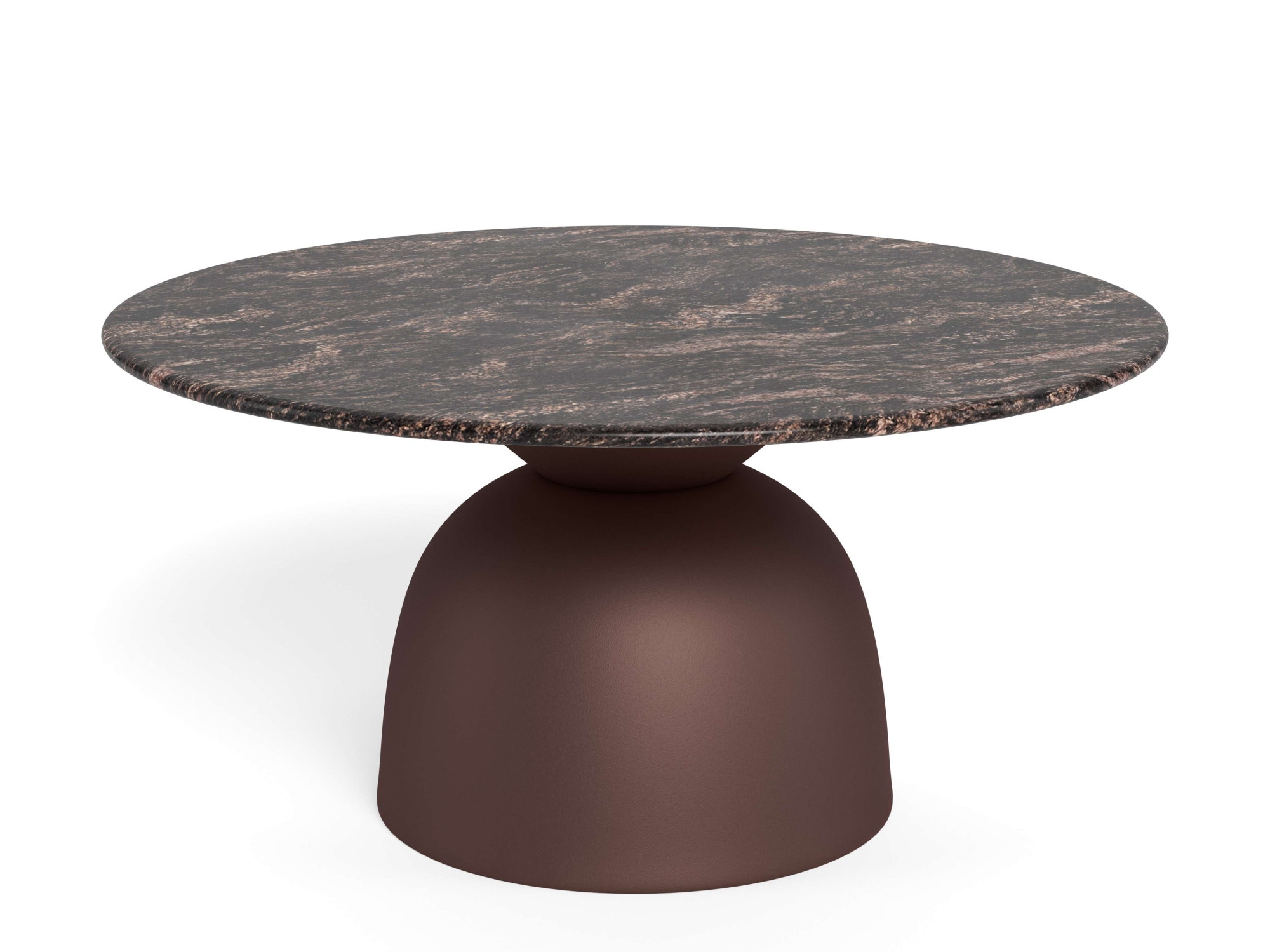 ACTONA GROUP Couchtisch »Ferrol, Tisch, Beistelltisch« grau, Marmor, Säule, 80x42cm