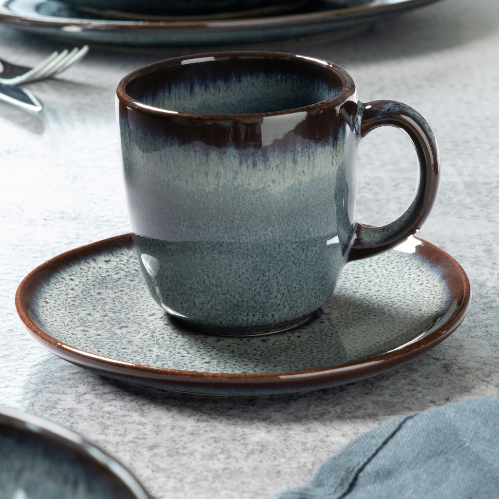 like. by Villeroy & Boch Tasse »Kaffeetasse mit Untertasse Lave 190 ml«