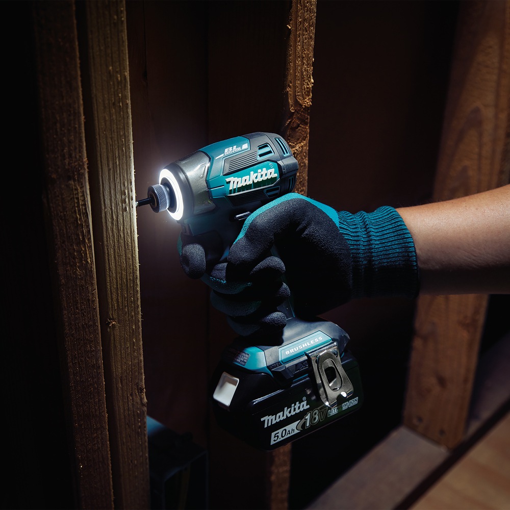 Makita Akku-Schlagschrauber »»DTD173 Z««, (Schlagschrauber mit vier Schraubmodi), Ohne Akku, ohne Ladegerät, 1/4", 0-3.800 min-1