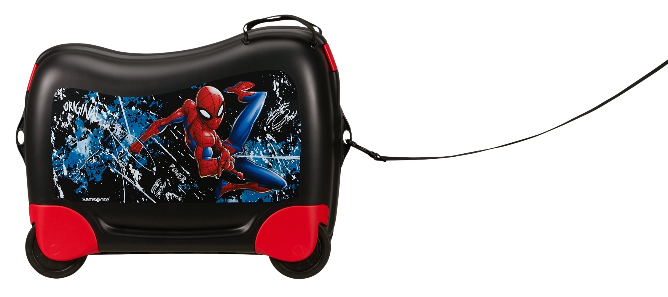 Samsonite Kinderkoffer »DREAM2GO MARVEL, Spiderman Mystery« 30 l 4 Rollen Ride-On Koffer Kinder-Reisekoffer