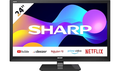 Sharp LED-Fernseher »1T-C24EEx«, 60 cm/24 Zoll, HD-ready, Smart-TV kaufen