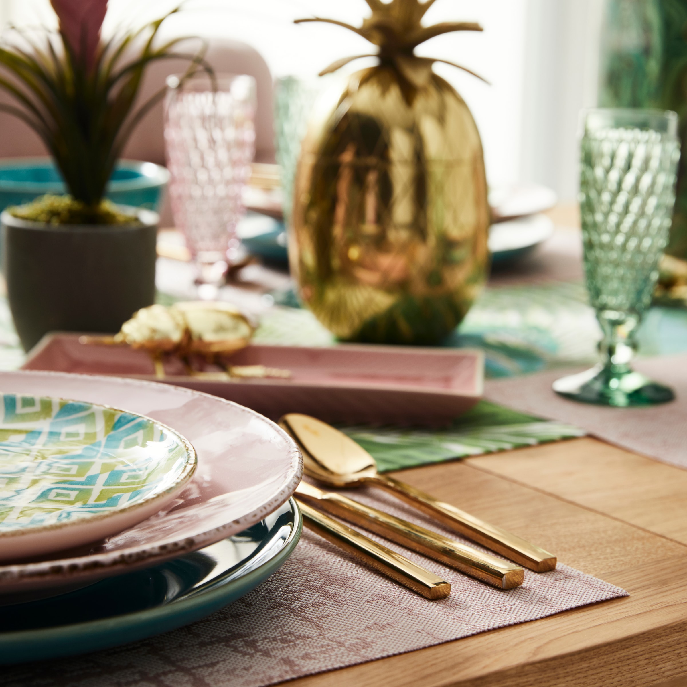 Home affaire Besteck-Set »Colmar«, (Set, 30 tlg.), PVD mattiert