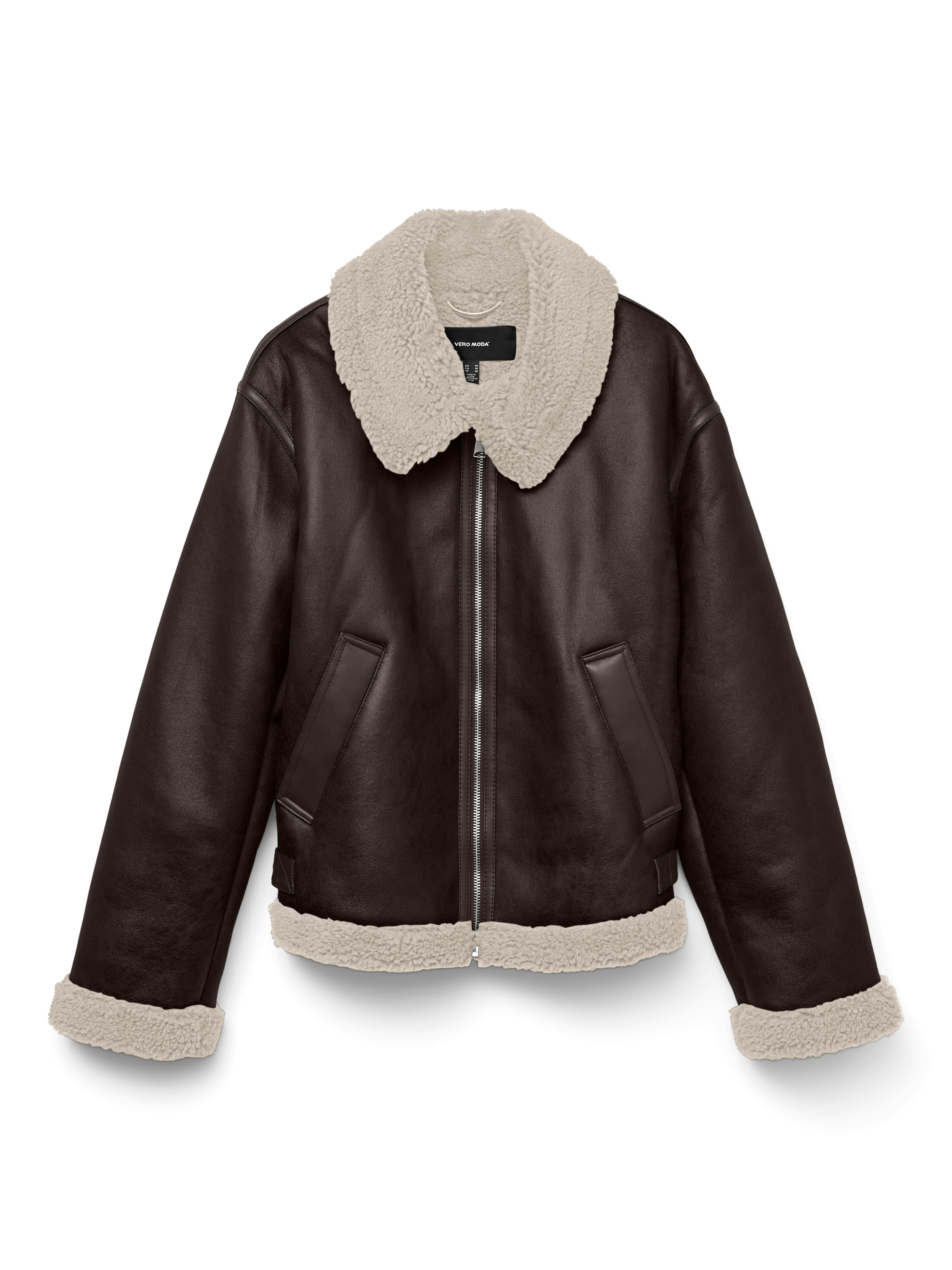 Vero Moda Kurzjacke »VMVIRGINIA SHORT JACKET BOO« farblich abgesetzte Details