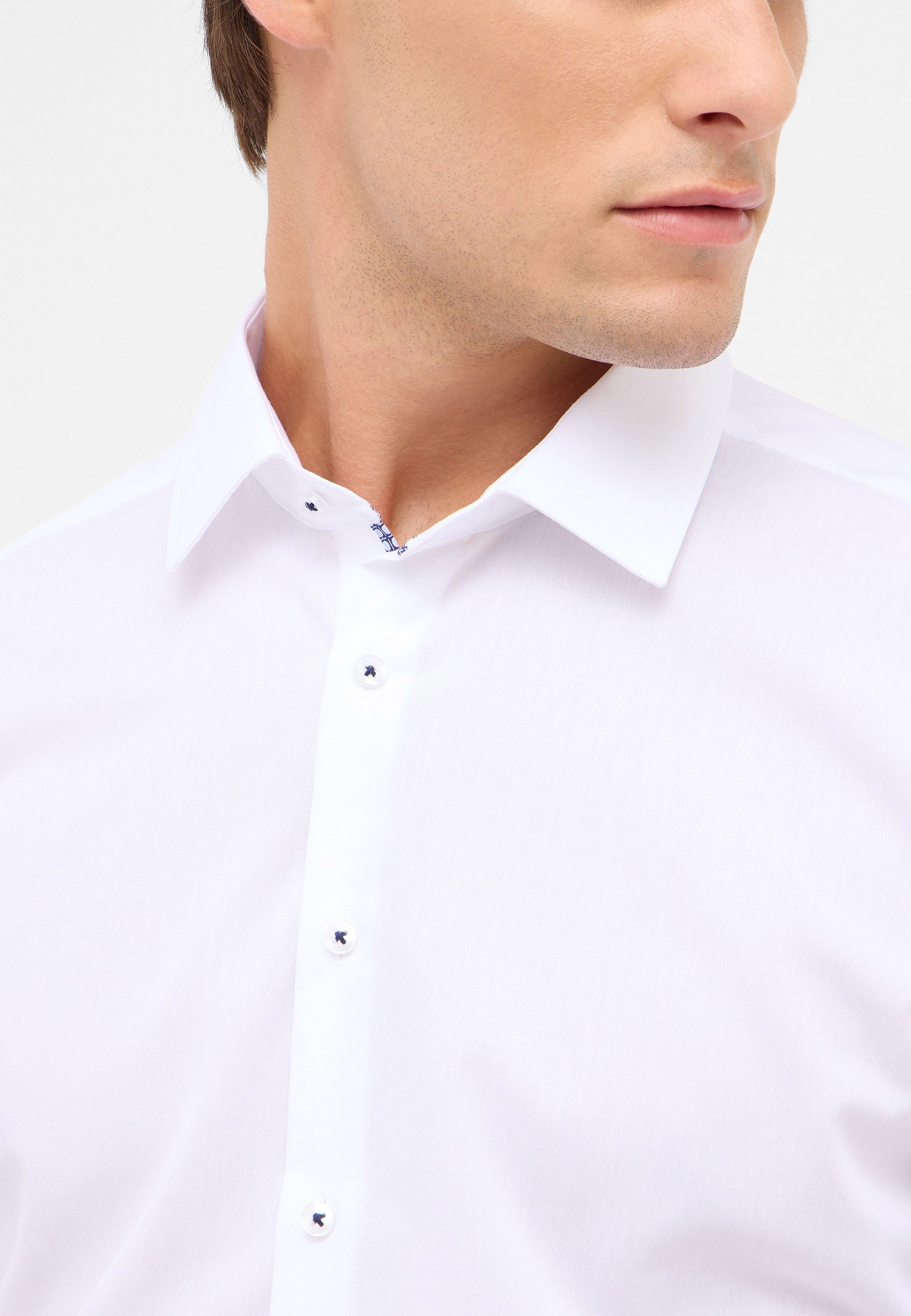 Eterna Langarmhemd »SLIM FIT« NON IRON (bügelfrei)