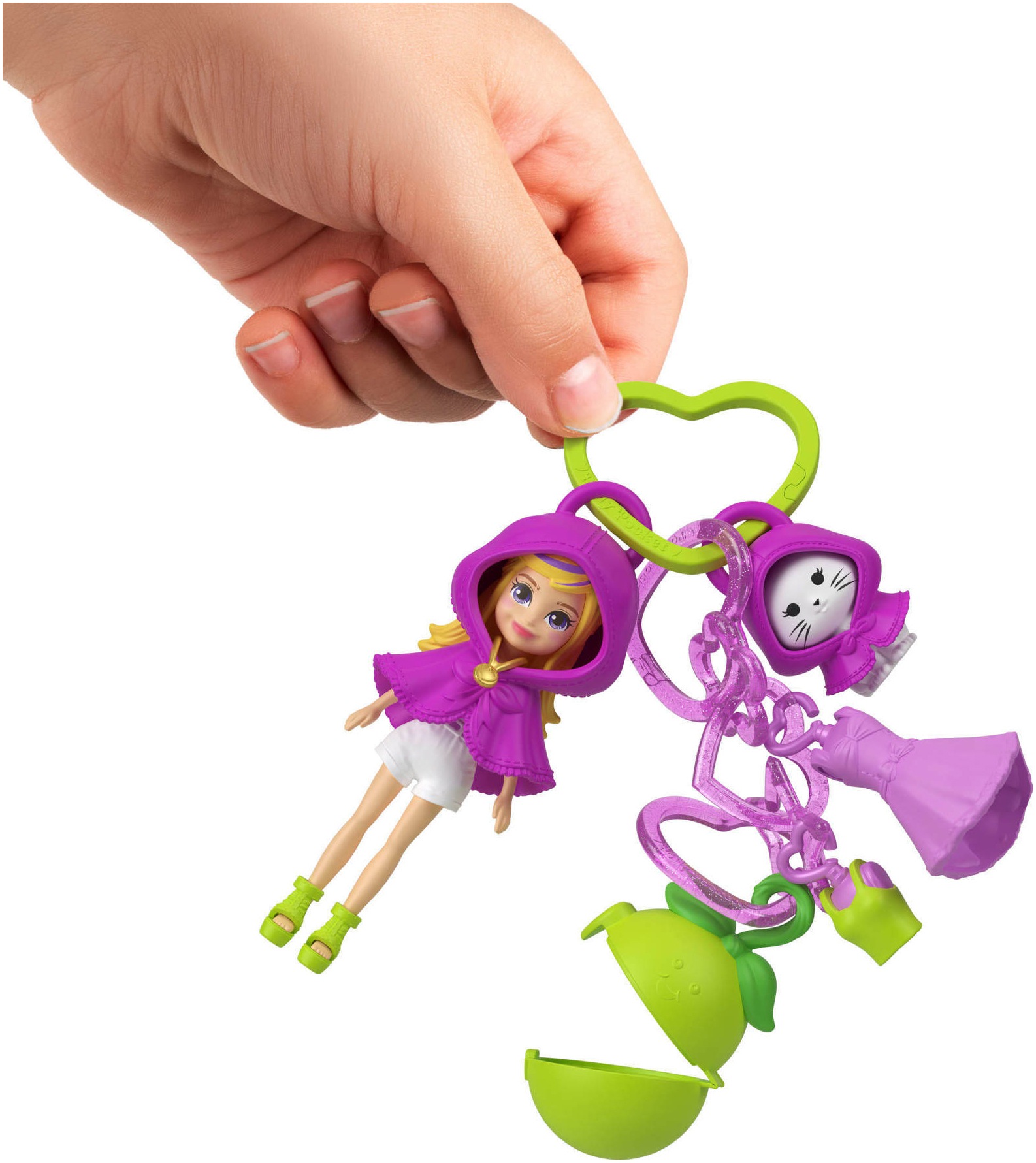 Polly Pocket Spielwelt »Anhänger« Lieferung erfolgt sortiert - Abbildungen dienen als Beispiele