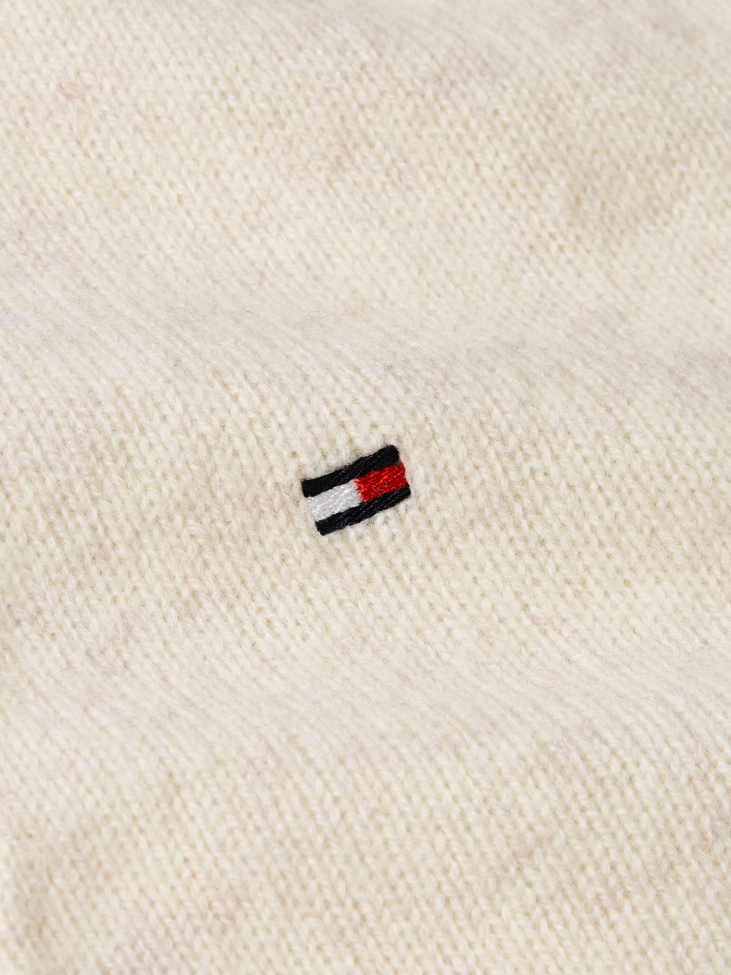 Tommy Hilfiger Strickjacke »SOFT WOOL V-NK CARDIGAN«, mit V-Ausschnitt, 100% Wolle