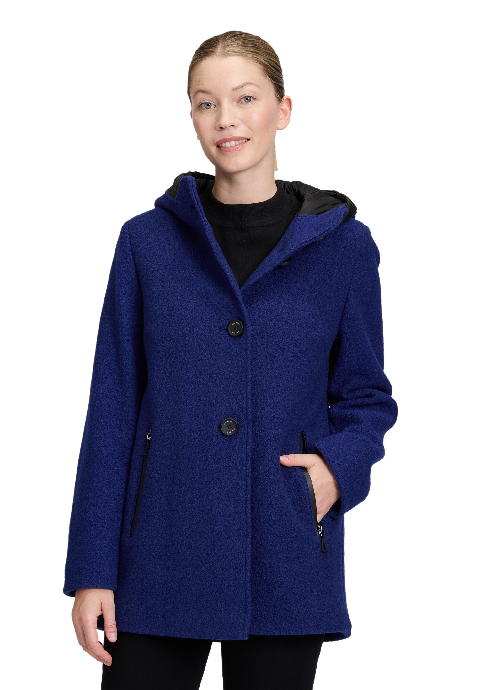 Gil Bret Wolljacke »Wolljacke mit Kapuze«