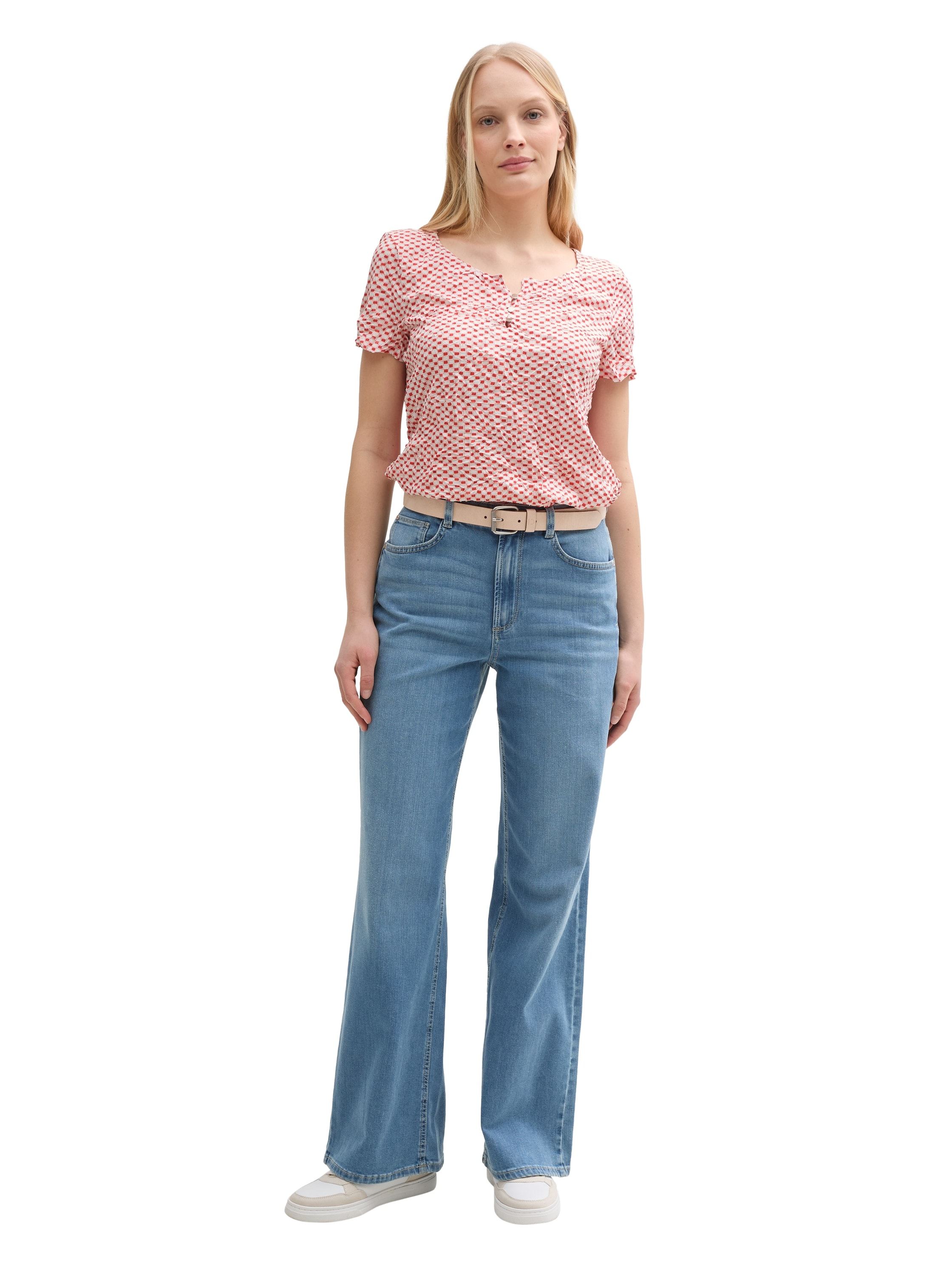 TOM TAILOR T-Shirt, mit All-Over Print