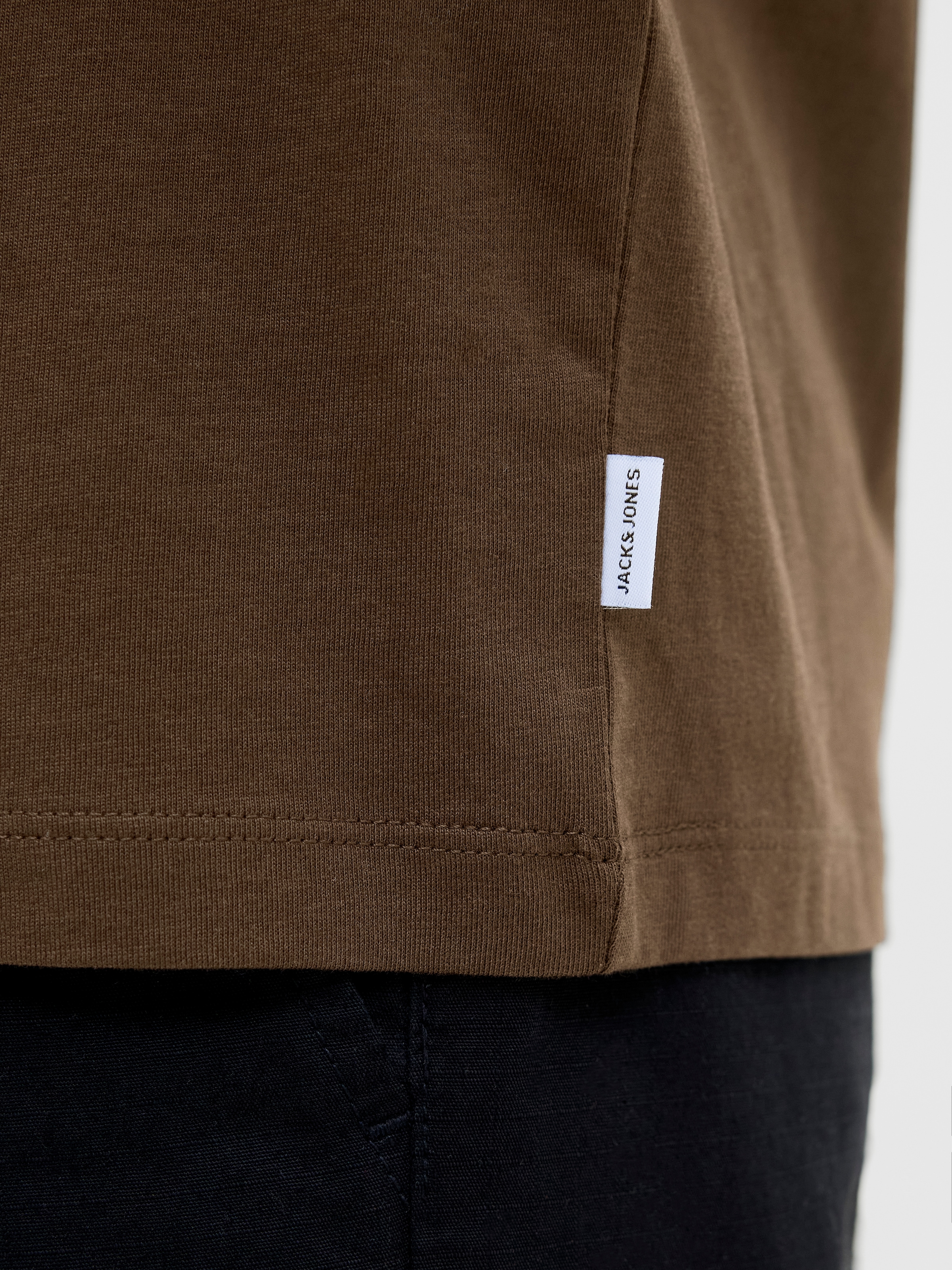 Jack & Jones Rundhalsshirt »JJEORGANIC BASIC TEE SS O-NECK NOOS« Baumwolle, regular fit