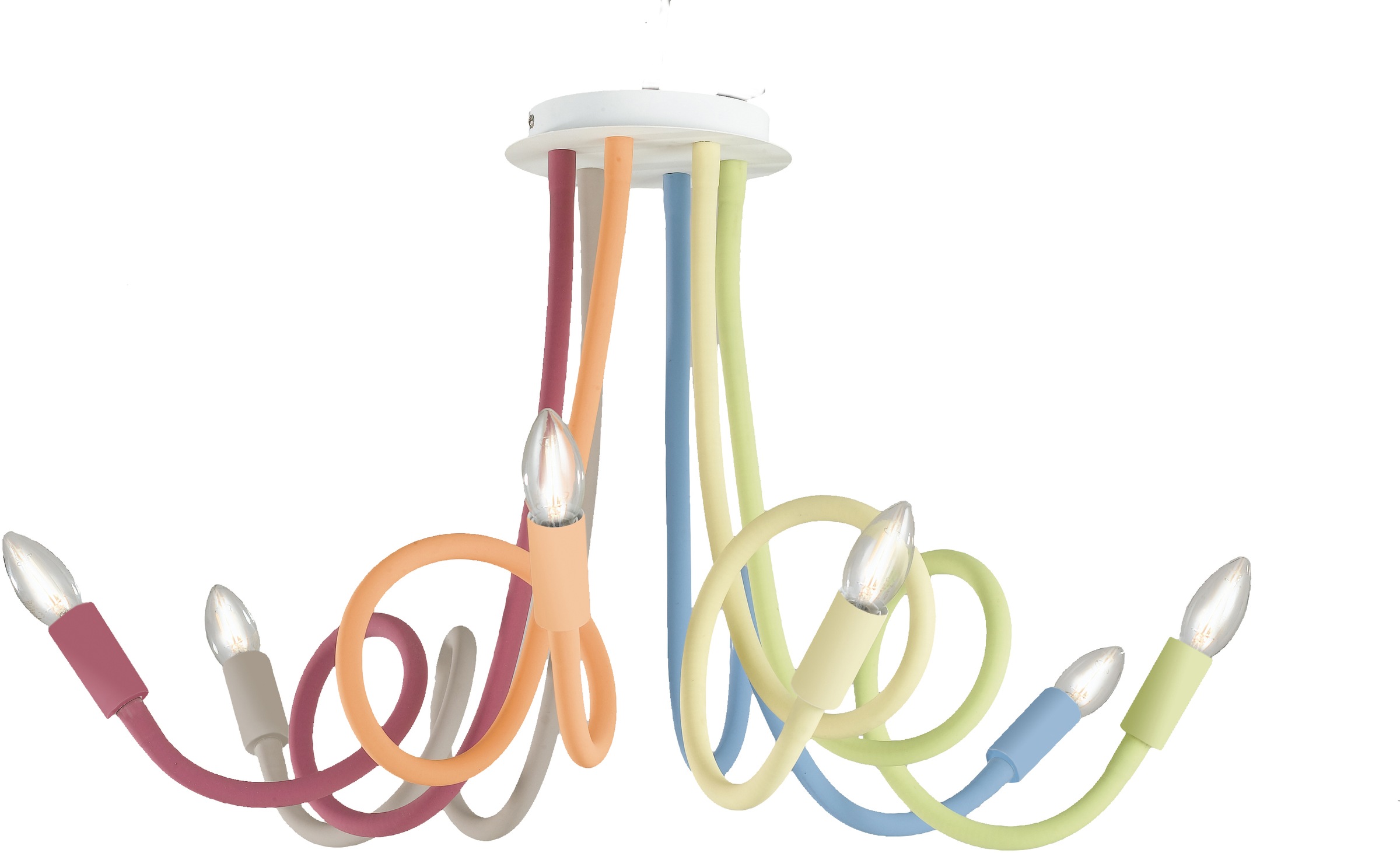 LUCE Design Deckenleuchte »I-LOVER-6-MULT«, E14, 1 St.