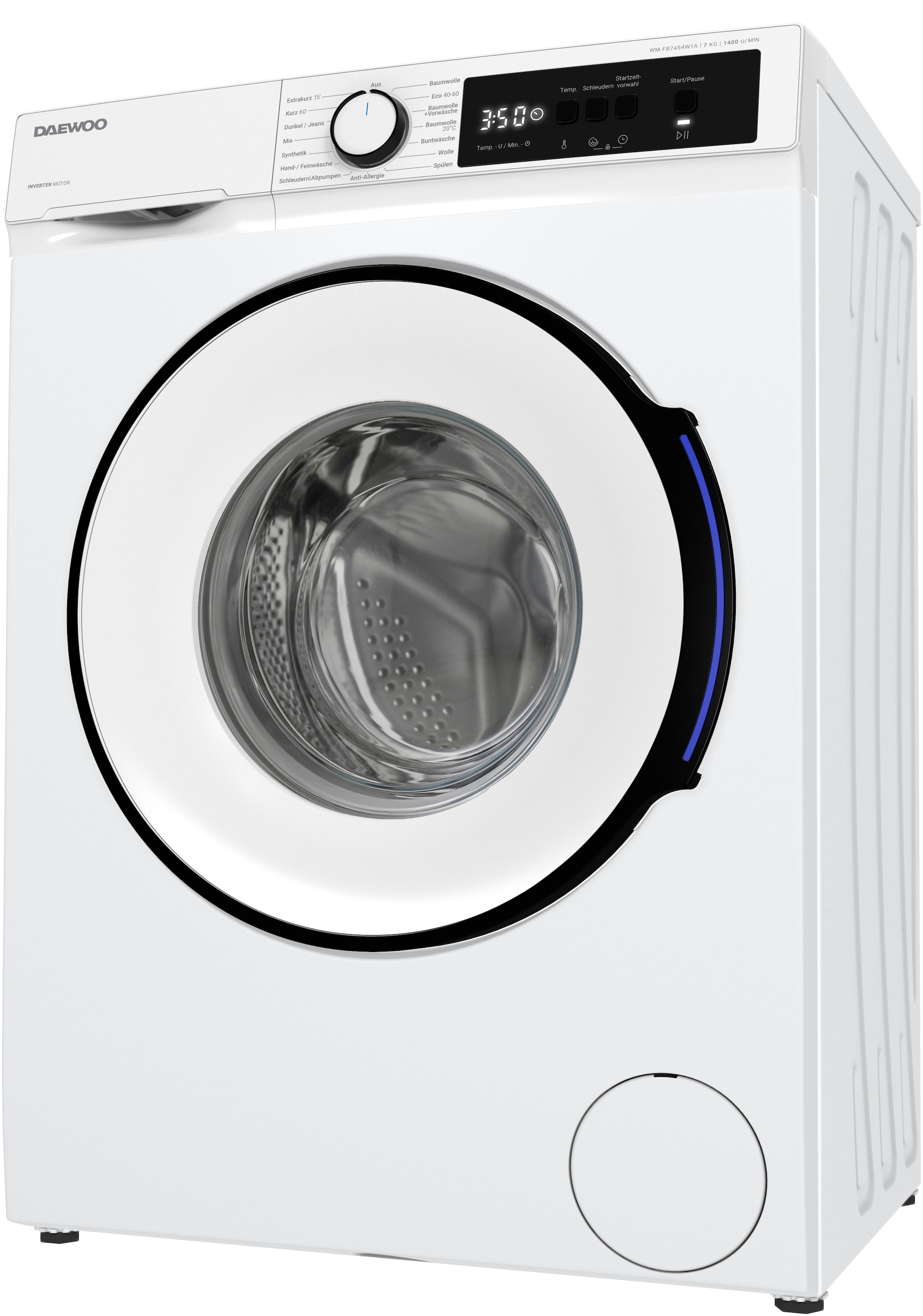 Daewoo Waschmaschine »WM-FB7454W1A-DE«, 7 kg, 1400 U/min