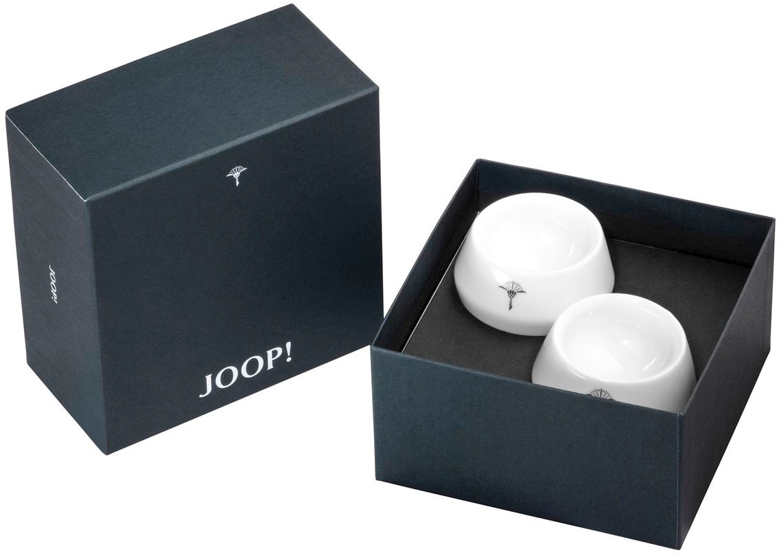 Joop! Eierbecher »JOOP! SINGLE CORNFLOWER«, (Set, 2 tlg.), hochwertigesm  Porzellan mit einzelner Kornblume als Dekor kaufen bei OTTO