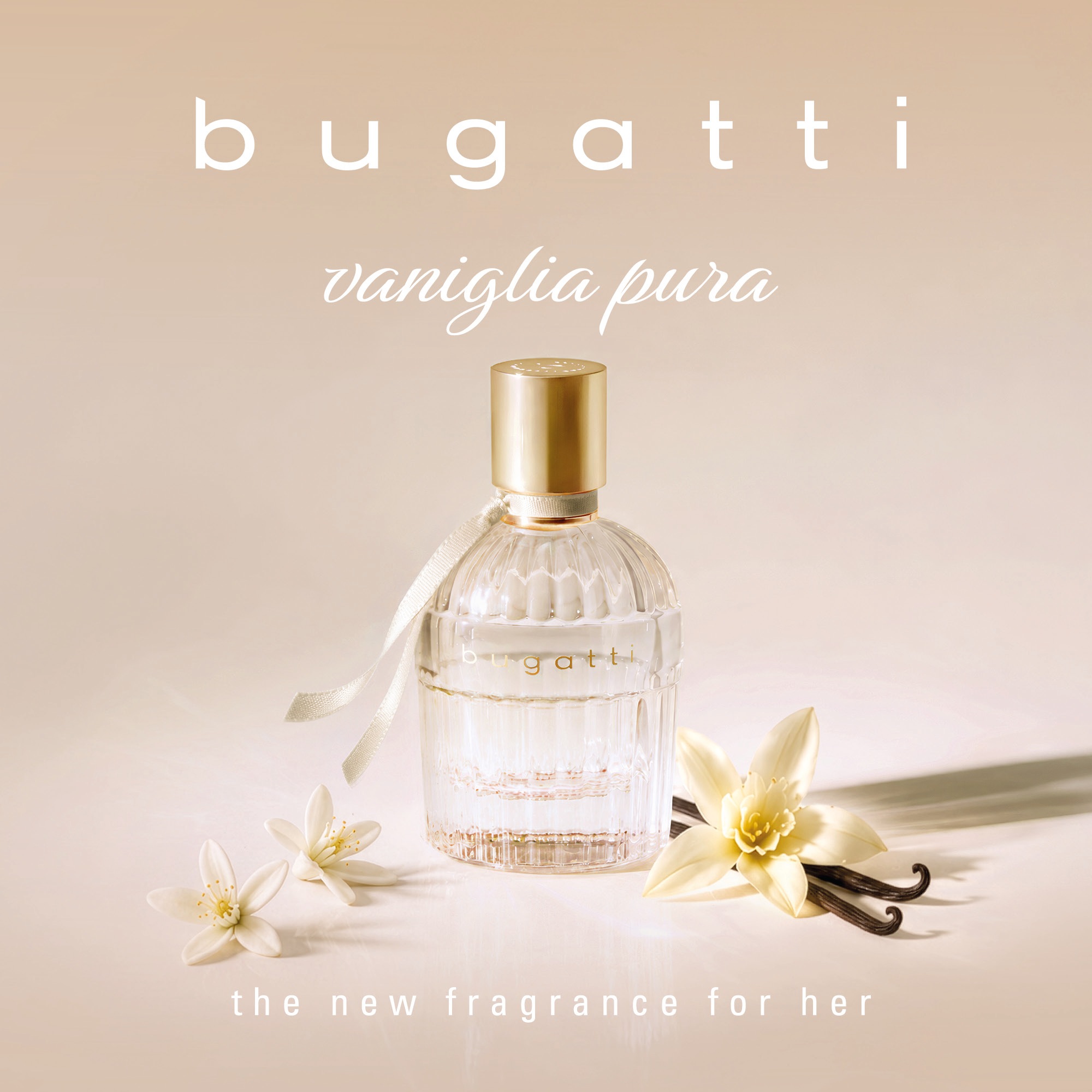 bugatti Eau de Parfum »vaniglia pura« mit 60 ml Inhalt, flüssig