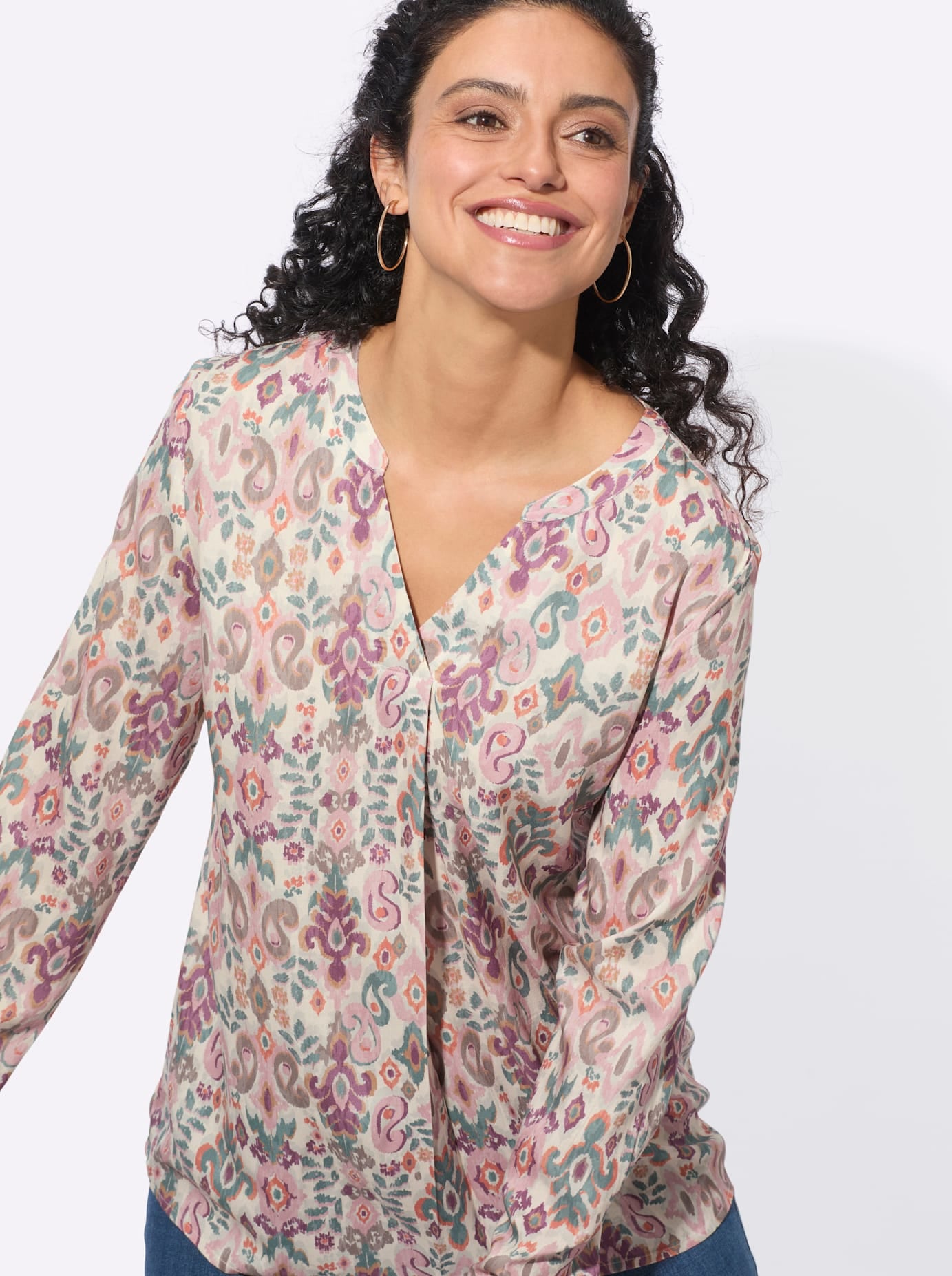 Inspirationen Druckbluse