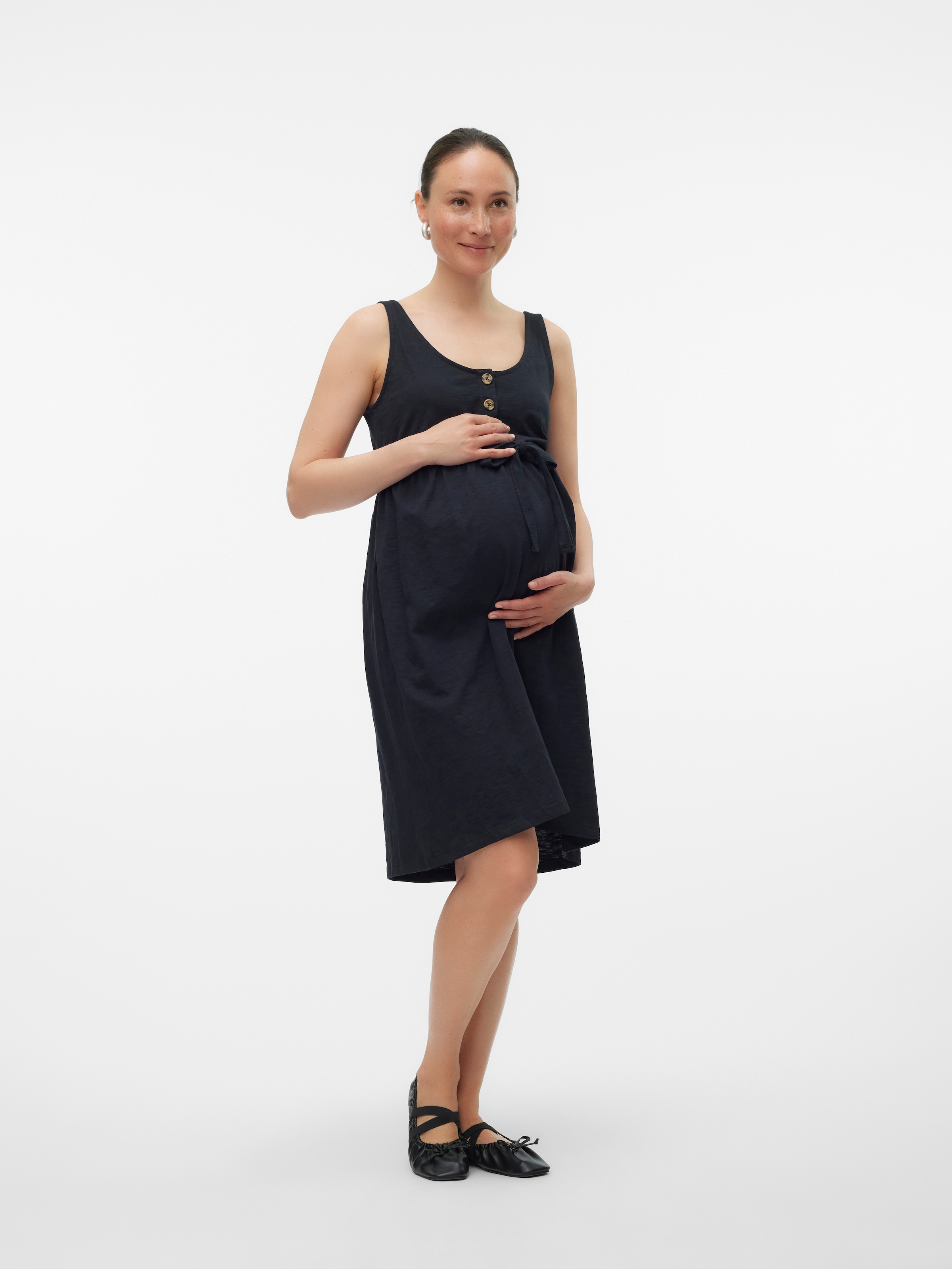 Mamalicious Umstandskleid »MLEVI LIA S/L JRS ABK DRESS 2F A.NOOS«