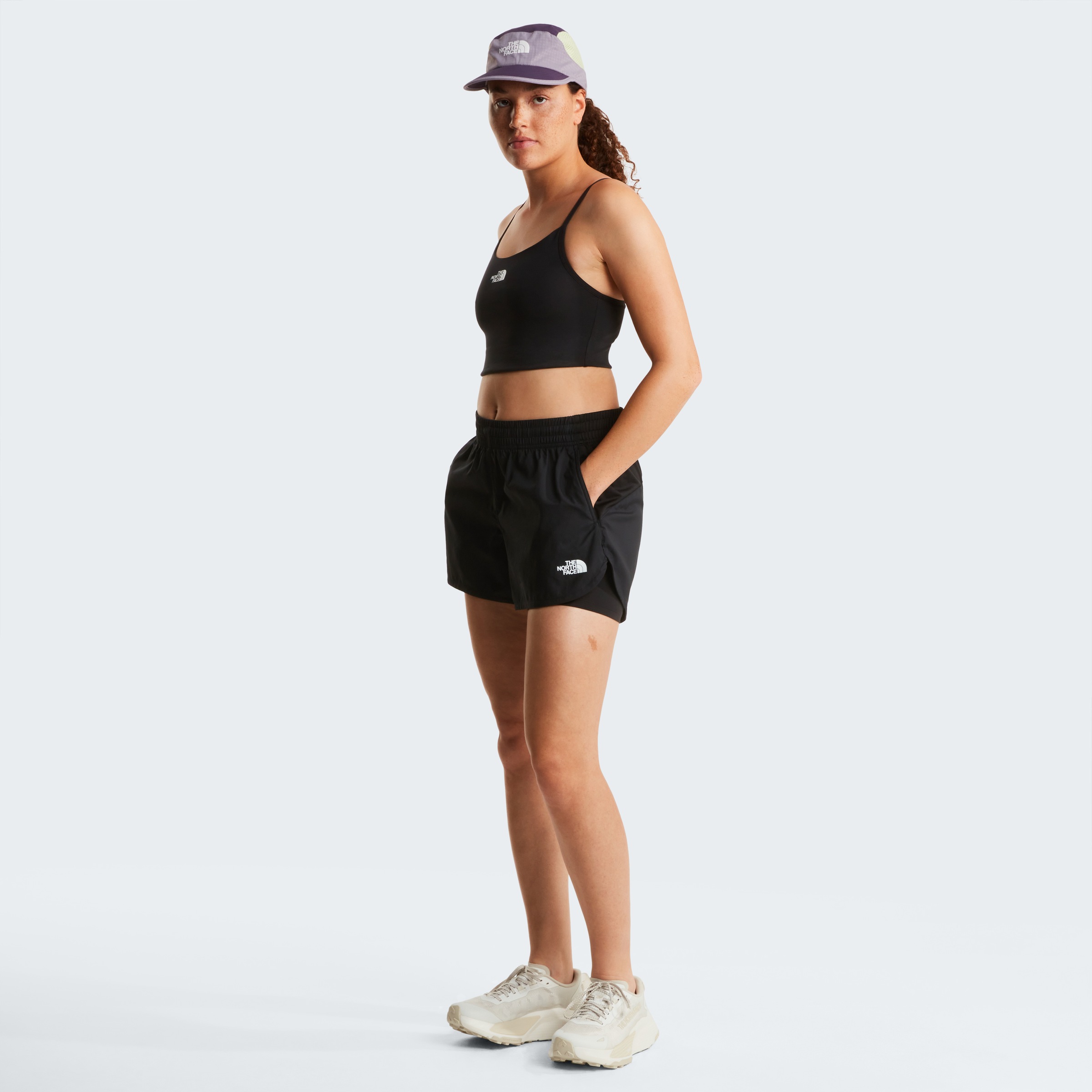 The North Face Trainingsshorts »W FLEX 2 IN 1 SHORT«  sportlicher Stil, für Fitness und sportliche Aktivitäten