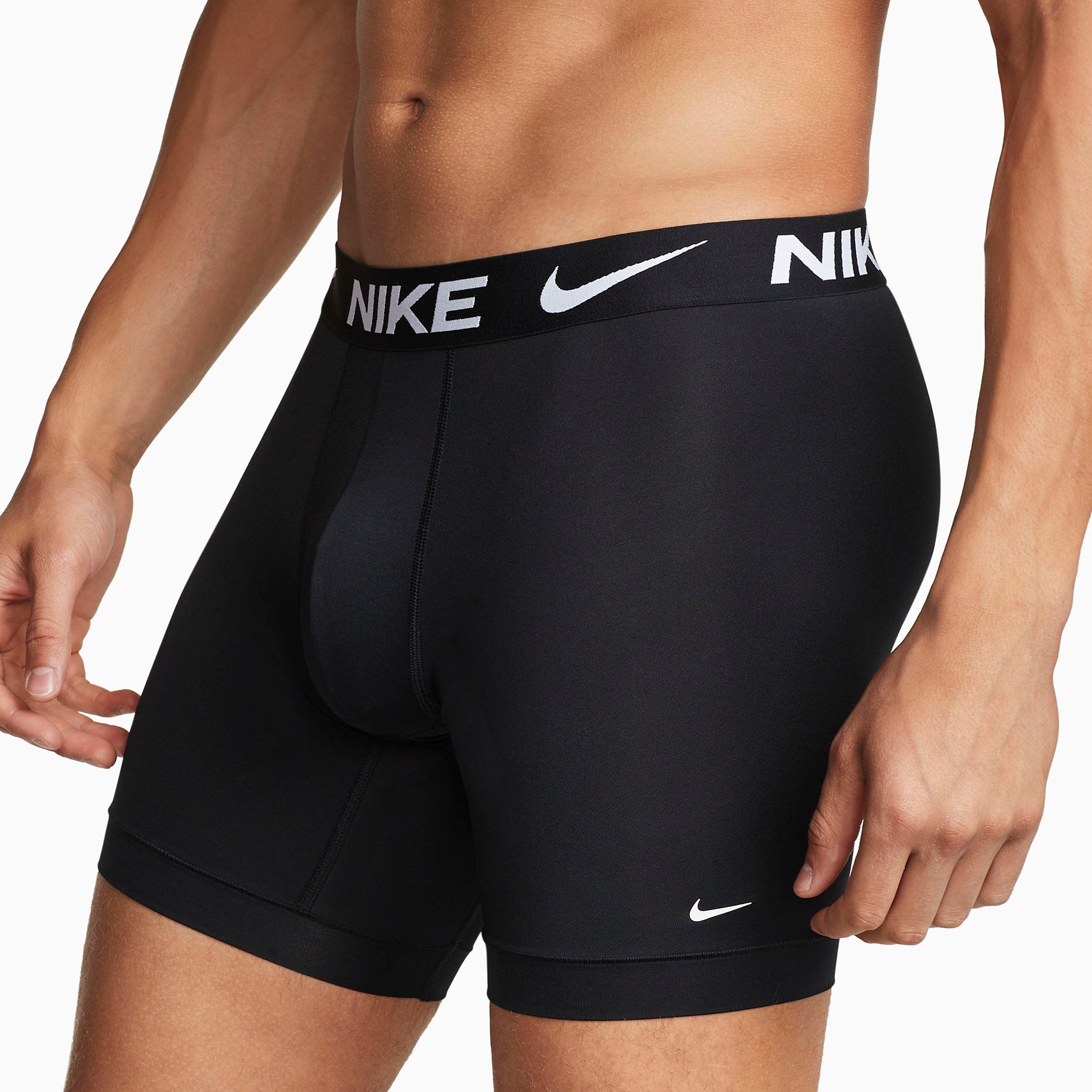 NIKE mit Underwear (Packung, kaufen Boxer Logo-Schriftzug 3PK«, LONG Nike »BOXER BRIEF OTTO mit 3er-Pack), Elastikbund bei