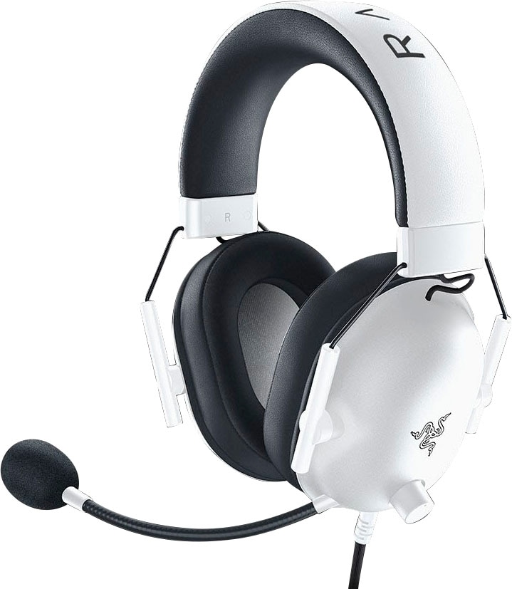 Gaming-Headset »BlackShark V2 X - Weiß«, Rauschunterdrückung-Mikrofon abnehmbar