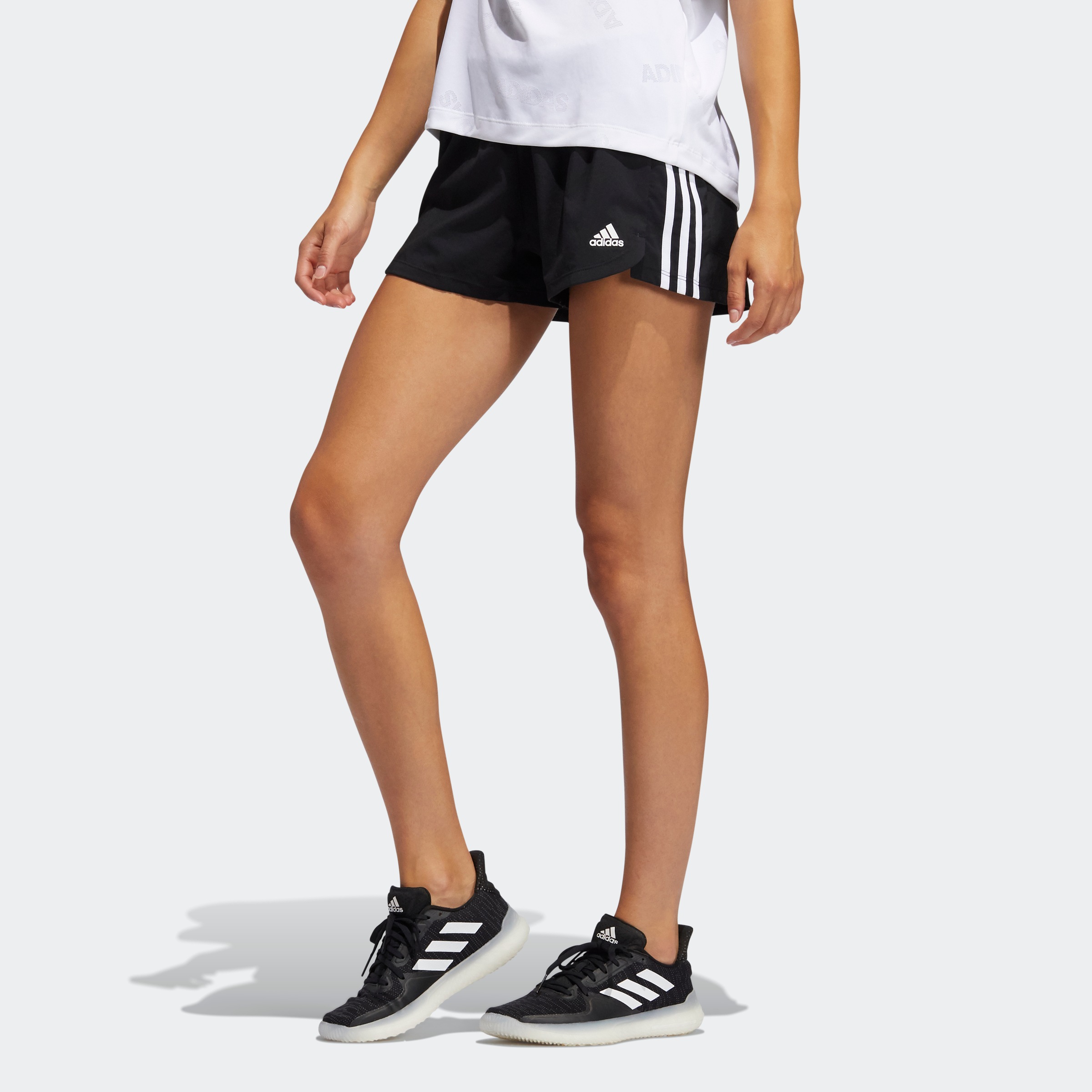 adidas Performance Shorts »PACER 3-STREIFEN WOVEN«