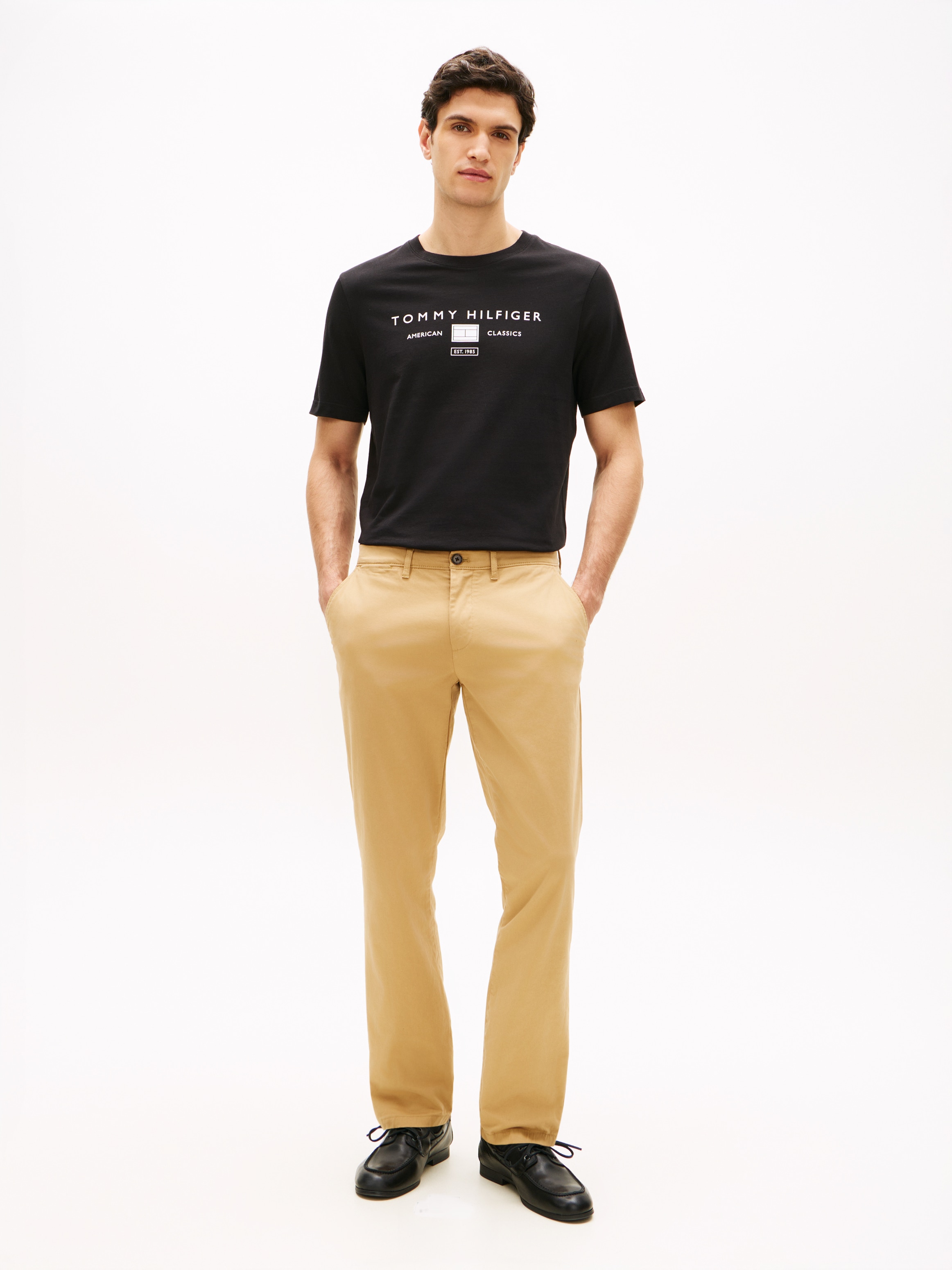 Tommy Hilfiger T-Shirt »BRAND LOVE MONO STACK« aus Jersey mit Logo