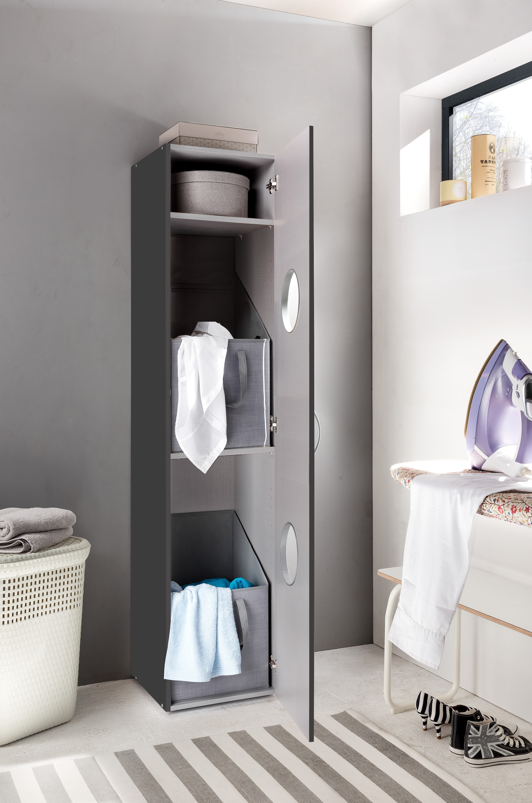 Wimex Wäscheschrank »Multiraumkonzept Wäscheeinwurf Bestseller«, (Individuell gestaltbar mit vielen Schränken aus der Serie), Schranksystem