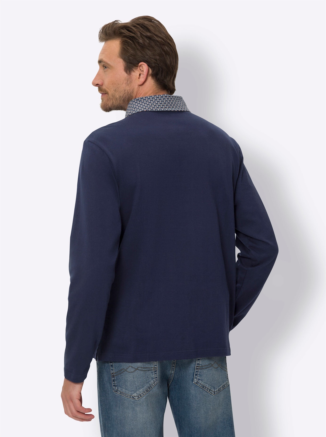 Classic Poloshirt »Langarm-Poloshirt«, (1 tlg.)