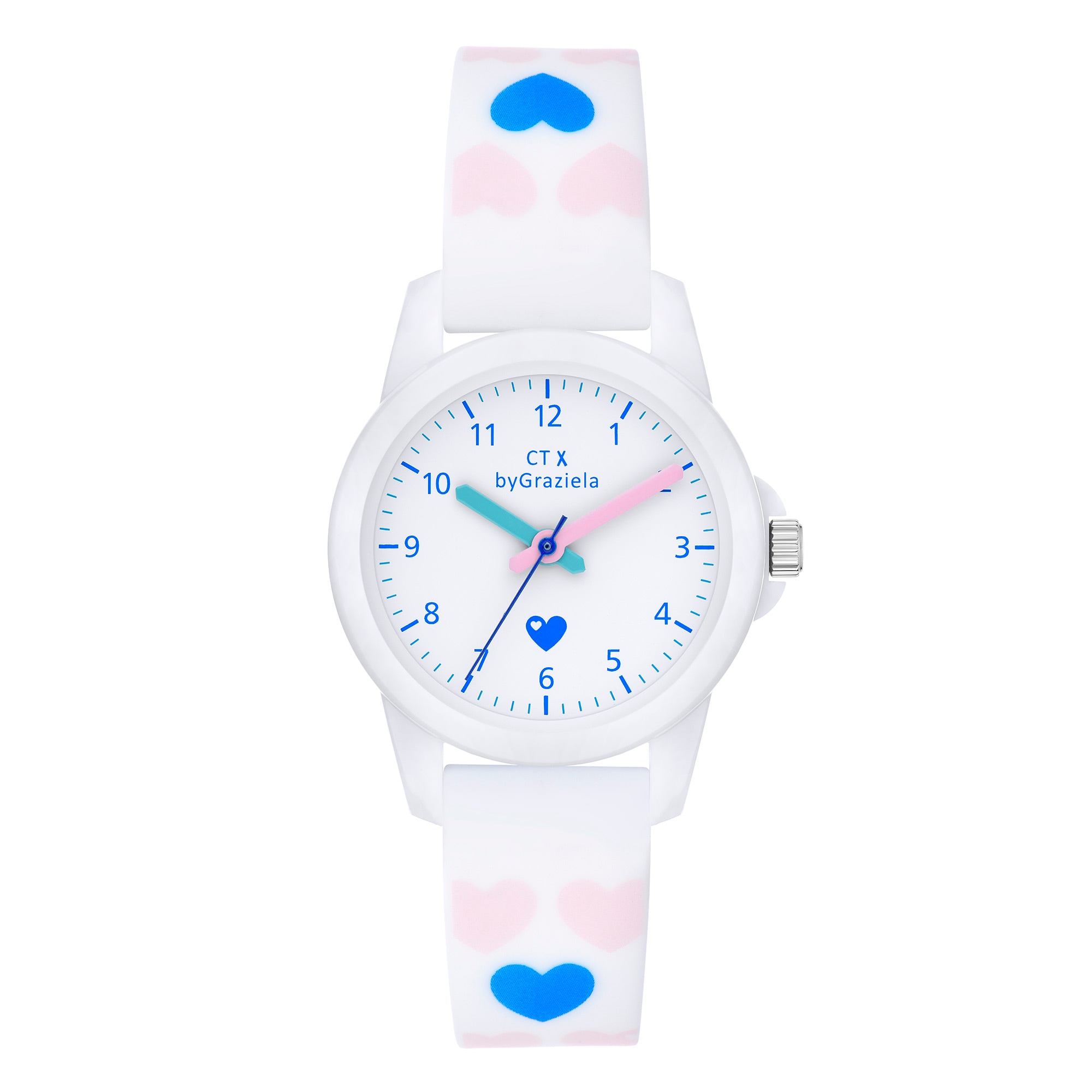 Cool Time Mädchen Quarzuhr »CT x by Graziela« Armbanduhr, Silikonarmband, Kinderuhr, Mädchen, analog