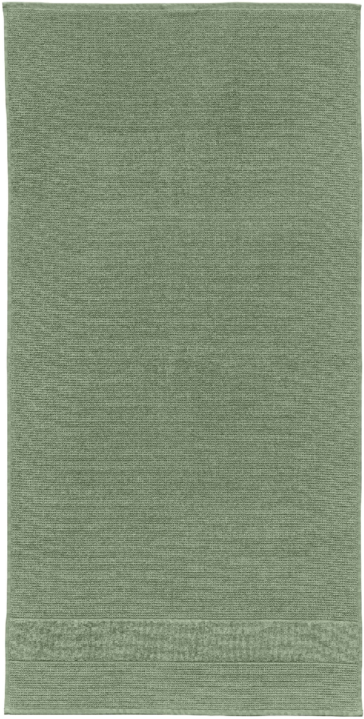 Schiesser Duschtücher »Turin aus 100% Baumwolle in dezenter Reiskornoptik«, (Set, 2 St., 2er Set Badetücher 70 x 140 cm), MADE IN GREEN by OEKO-TEX®