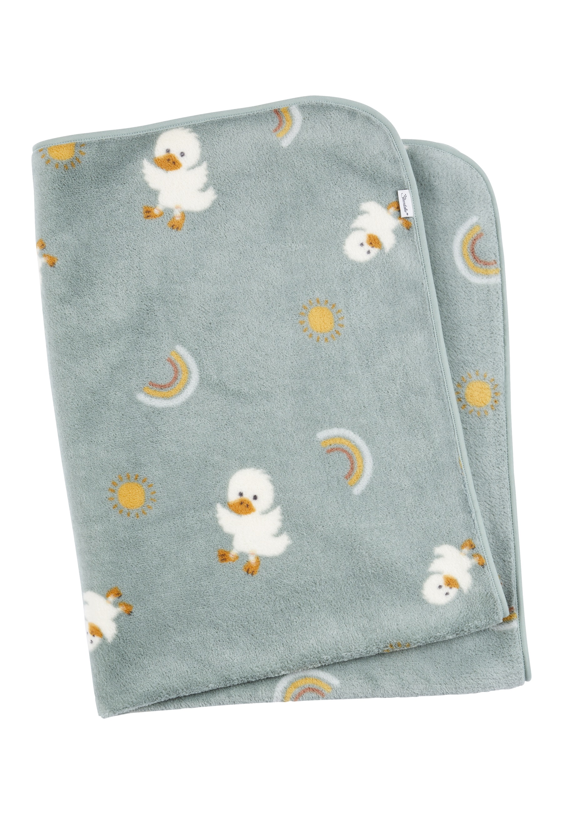 Sterntaler® Babydecke »Babydecke Plüsch ENTE Edda«