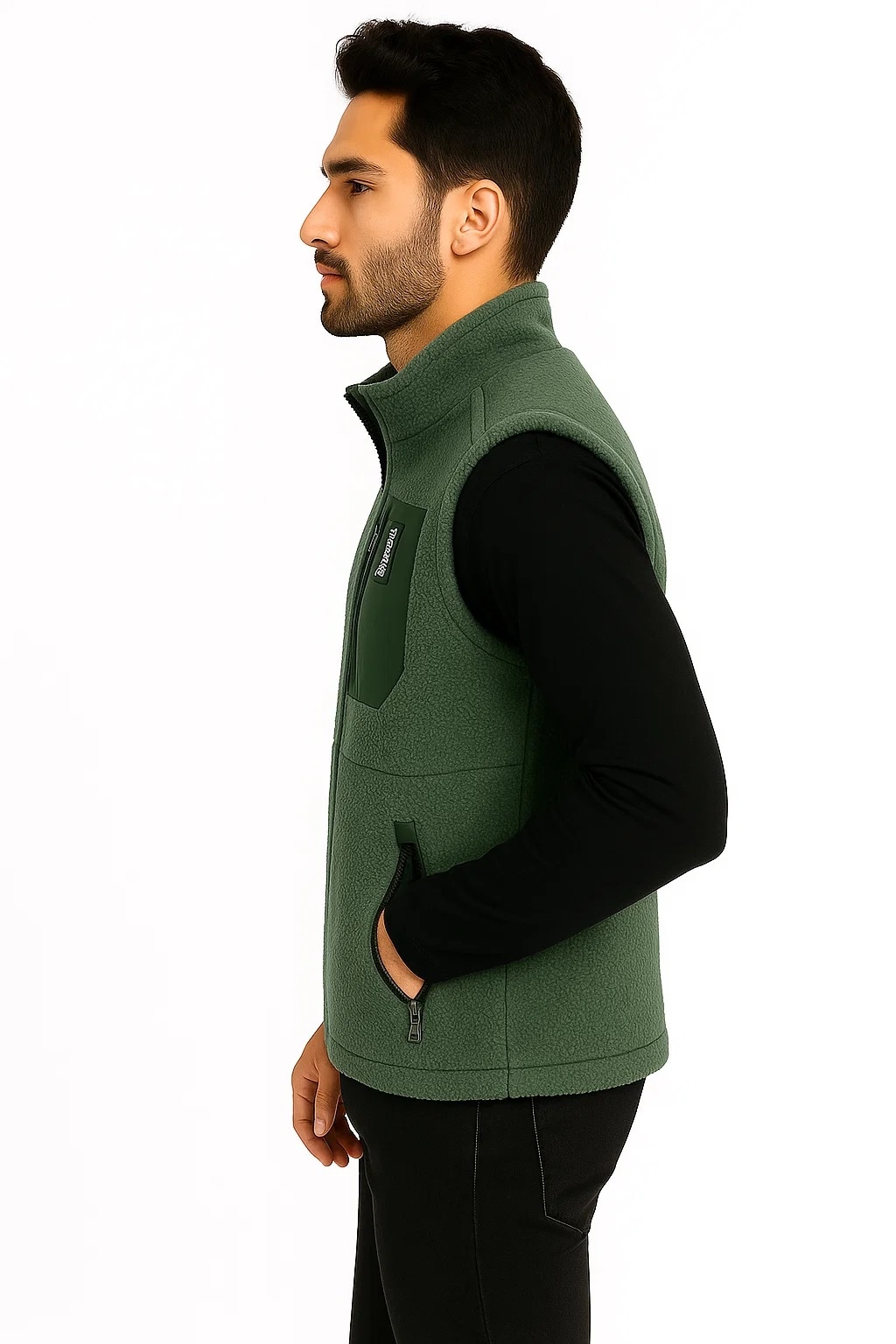 LPO Fleeceweste »Ravin« mit Langhaarfleece