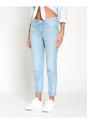Relax-fit-Jeans »94AMELIE CROPPED«, mit Abriebeffekten