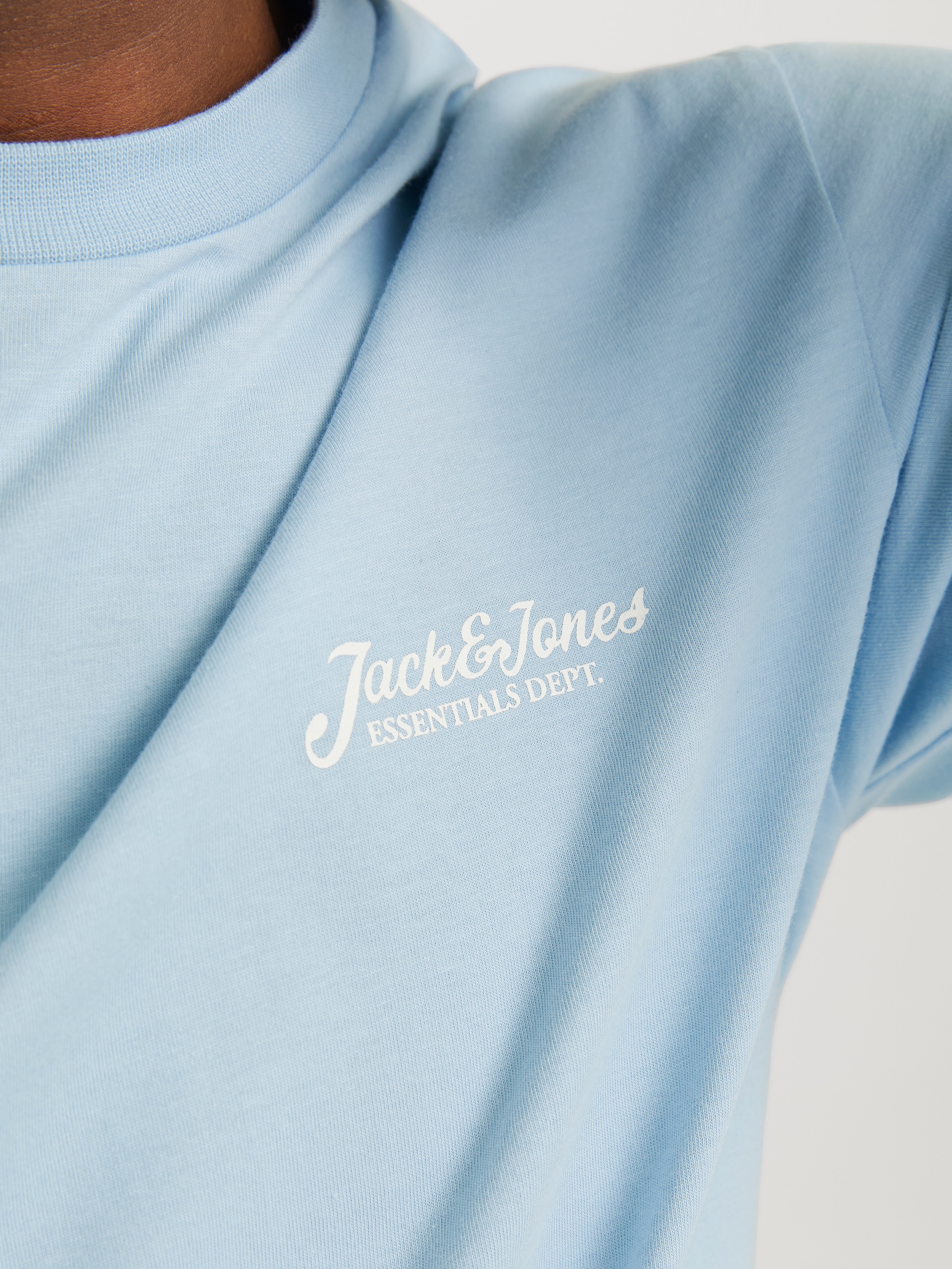 Jack & Jones T-Shirt »JJBEAU TEE SS FRONTPRINT CREW NECK«