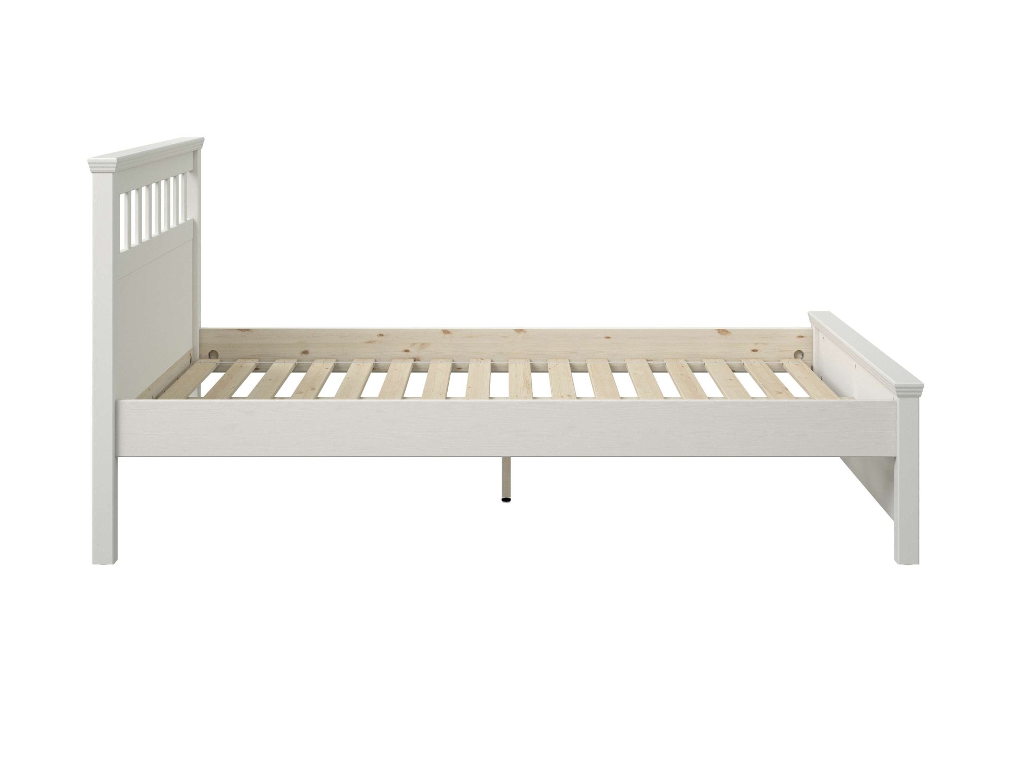 OTTO home Bett »Tillian, Bettgestell, Doppelbett, Bettkasten optional, Made in EU« Liegefläche 140x200cm,  aus massiver Kiefer in Kombination mit MDF, FSC®, inklusive Lattnerost